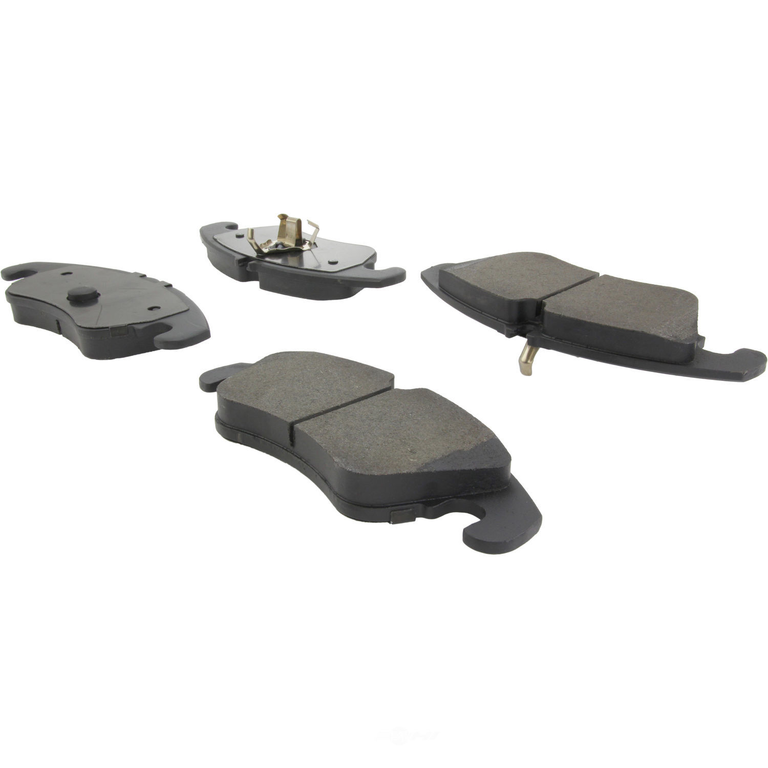 CENTRIC PARTS - Centric Posi Quiet Advanced Semi-Metallic Disc Brake Pad Sets (Front) - CEC 104.13220