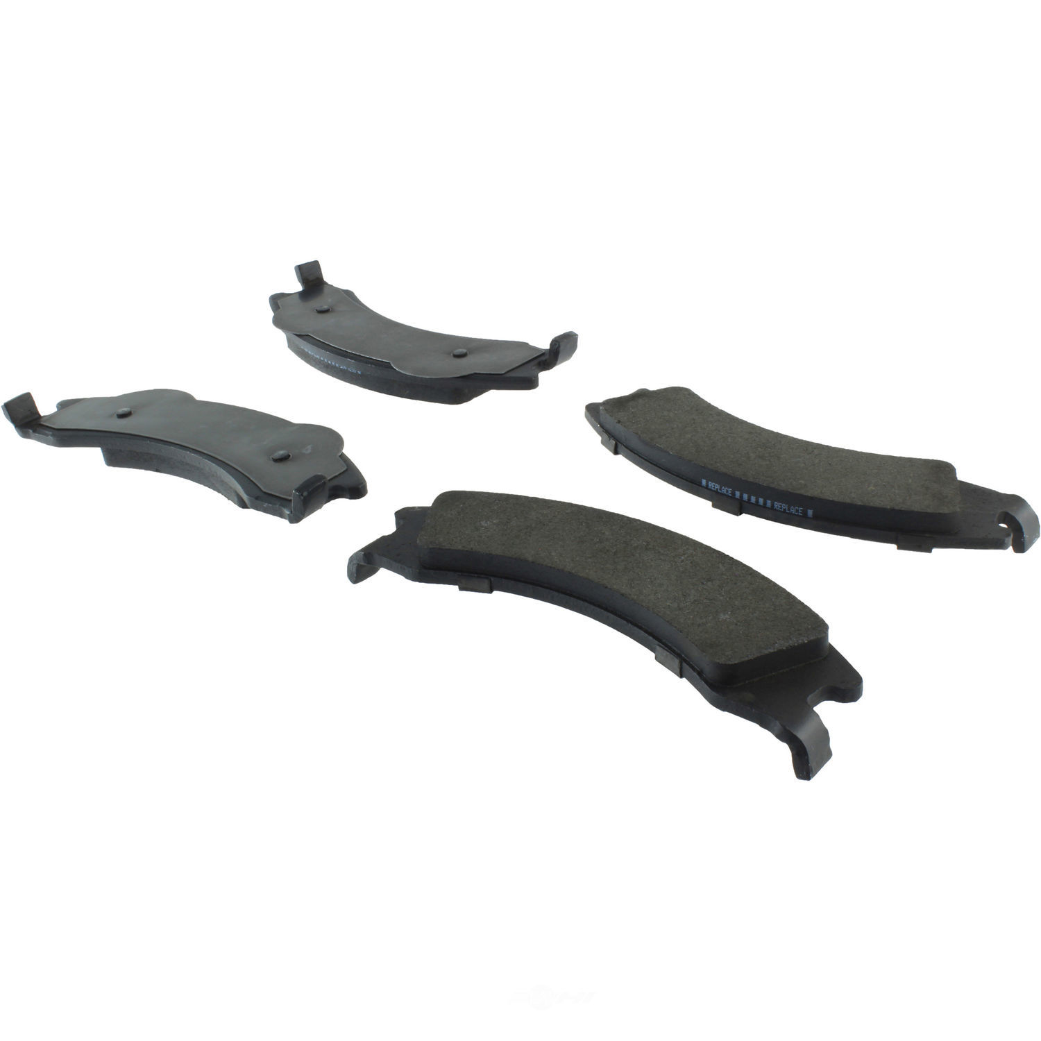 CENTRIC PARTS - Centric Posi Quiet Advanced Semi-Metallic Disc Brake Pad Sets (Rear) - CEC 104.13290