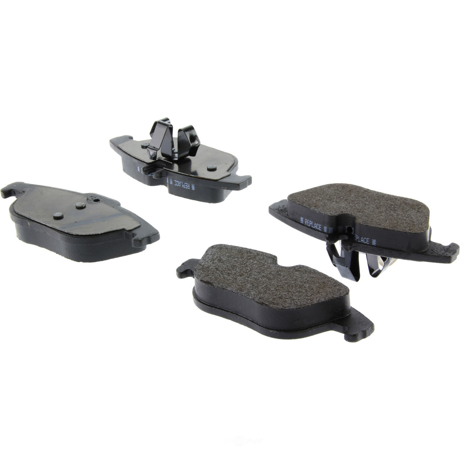 CENTRIC PARTS - Posi-Quiet Metallic Disc Brake Pad w/Shims & Hardware (Rear) - CEC 104.13410