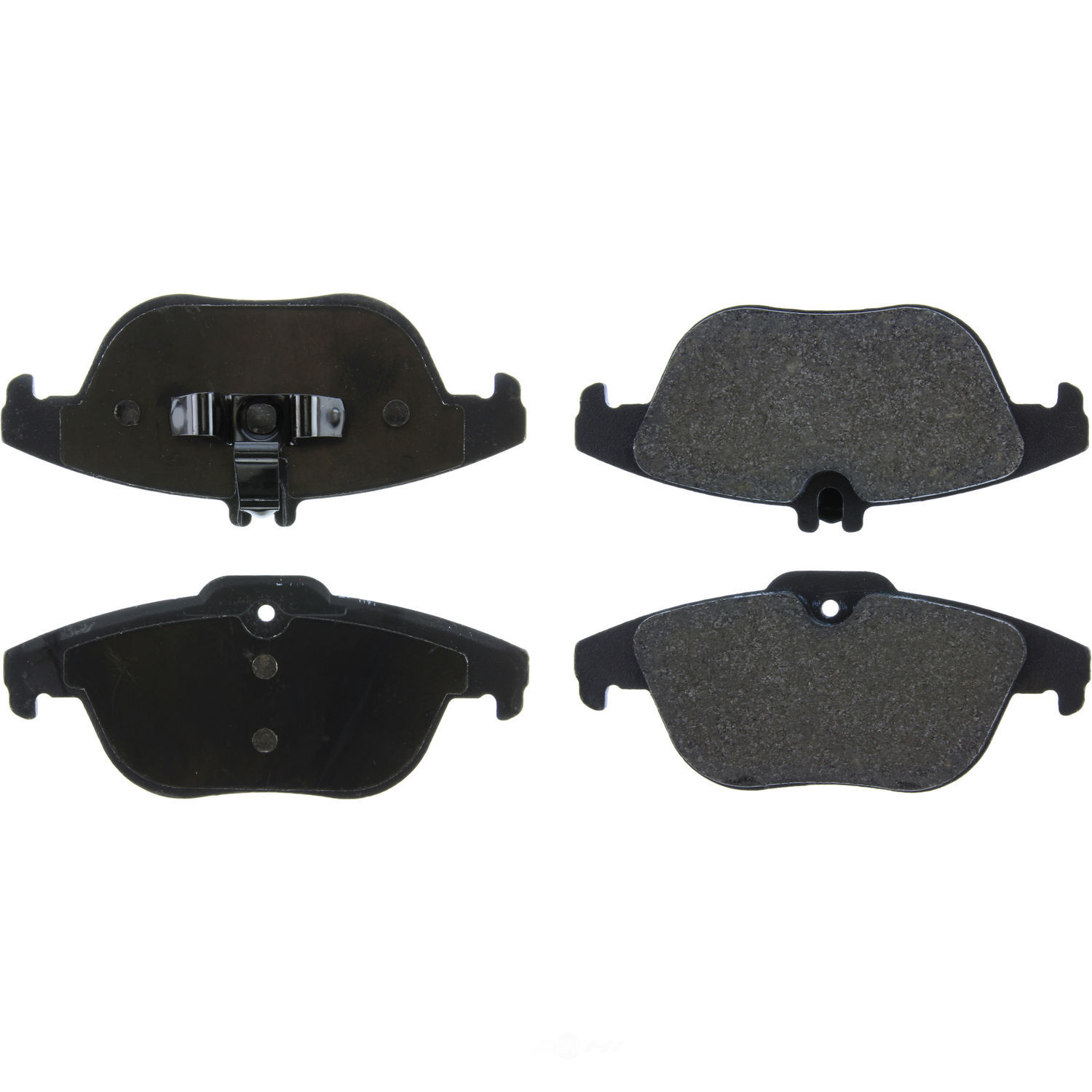 CENTRIC PARTS - Posi-Quiet Metallic Disc Brake Pad w/Shims & Hardware - CEC 104.13410