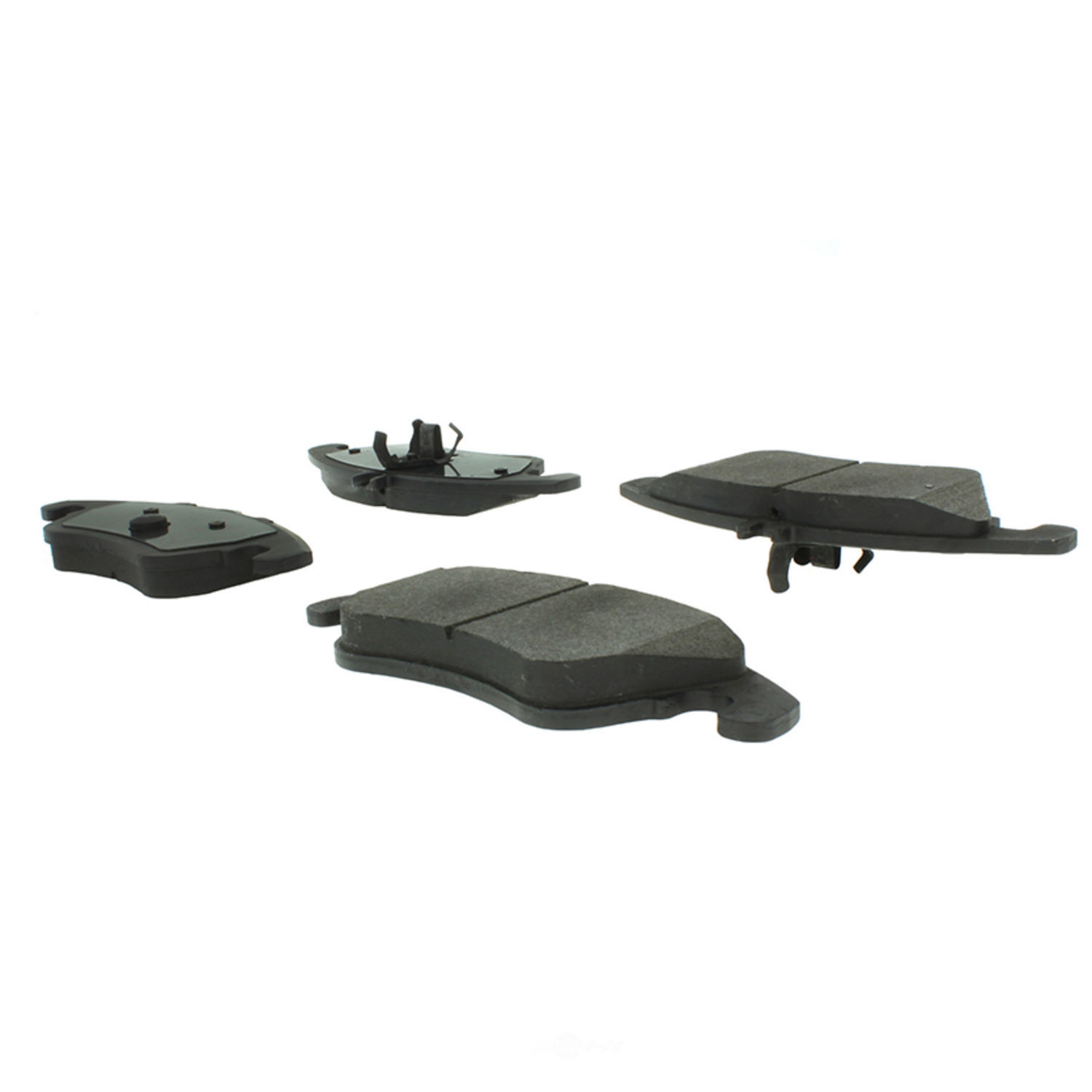 CENTRIC PARTS - Posi-Quiet Metallic Disc Brake Pad w/Shims & Hardware-Preferred (Front) - CEC 104.13420