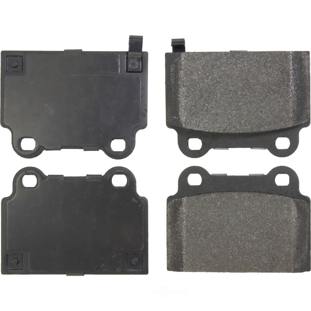 CENTRIC PARTS - Centric Posi Quiet Advanced Semi-Metallic Disc Brake Pad Sets - CEC 104.13680