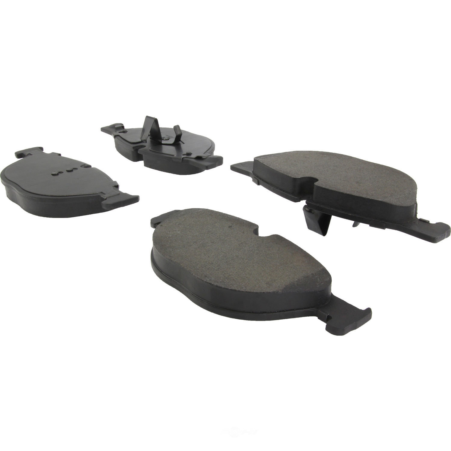 CENTRIC PARTS - Posi-Quiet Metallic Disc Brake Pad w/Shims-Preferred (Front) - CEC 104.14090