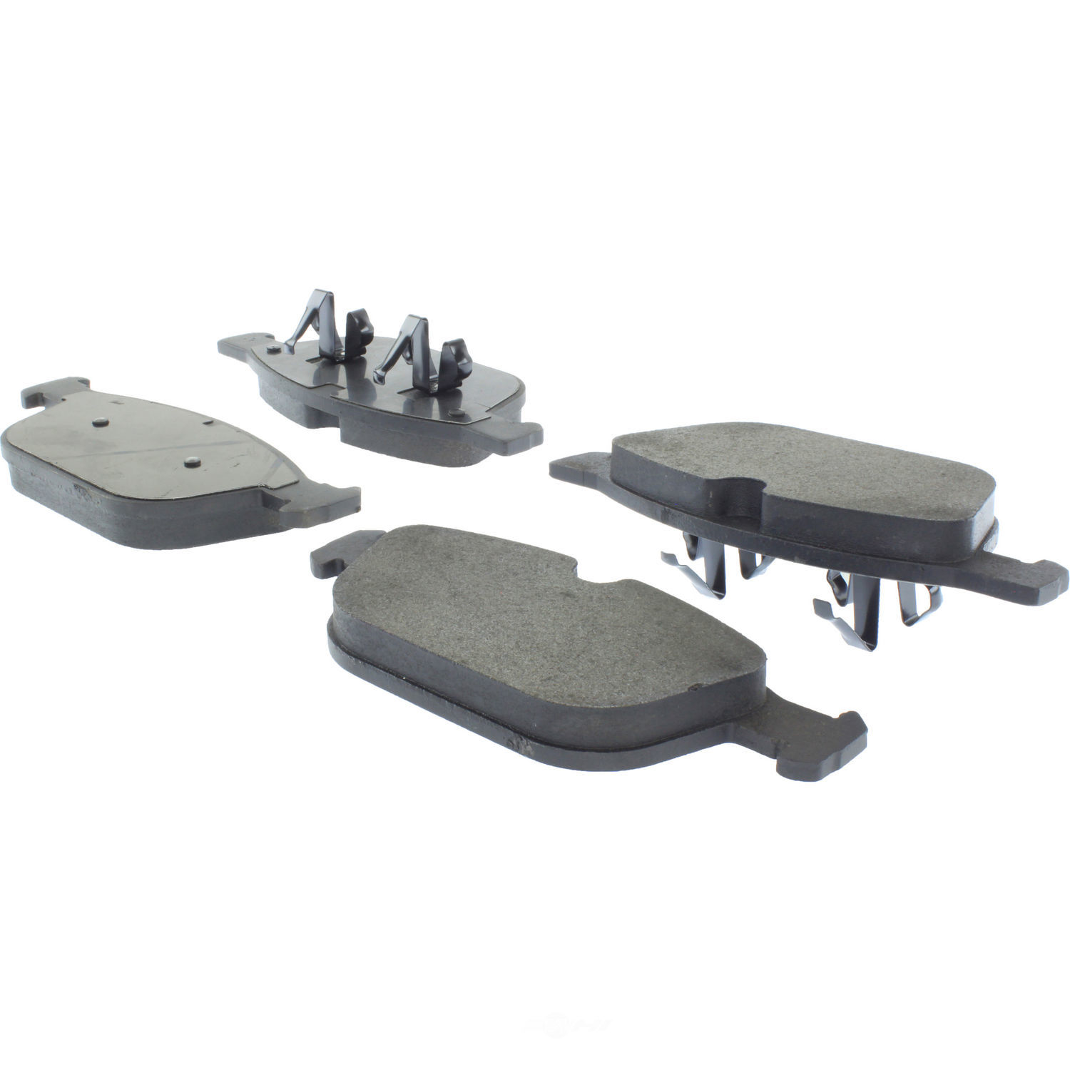 CENTRIC PARTS - Centric Posi Quiet Advanced Semi-Metallic Disc Brake Pad Sets (Front) - CEC 104.14120