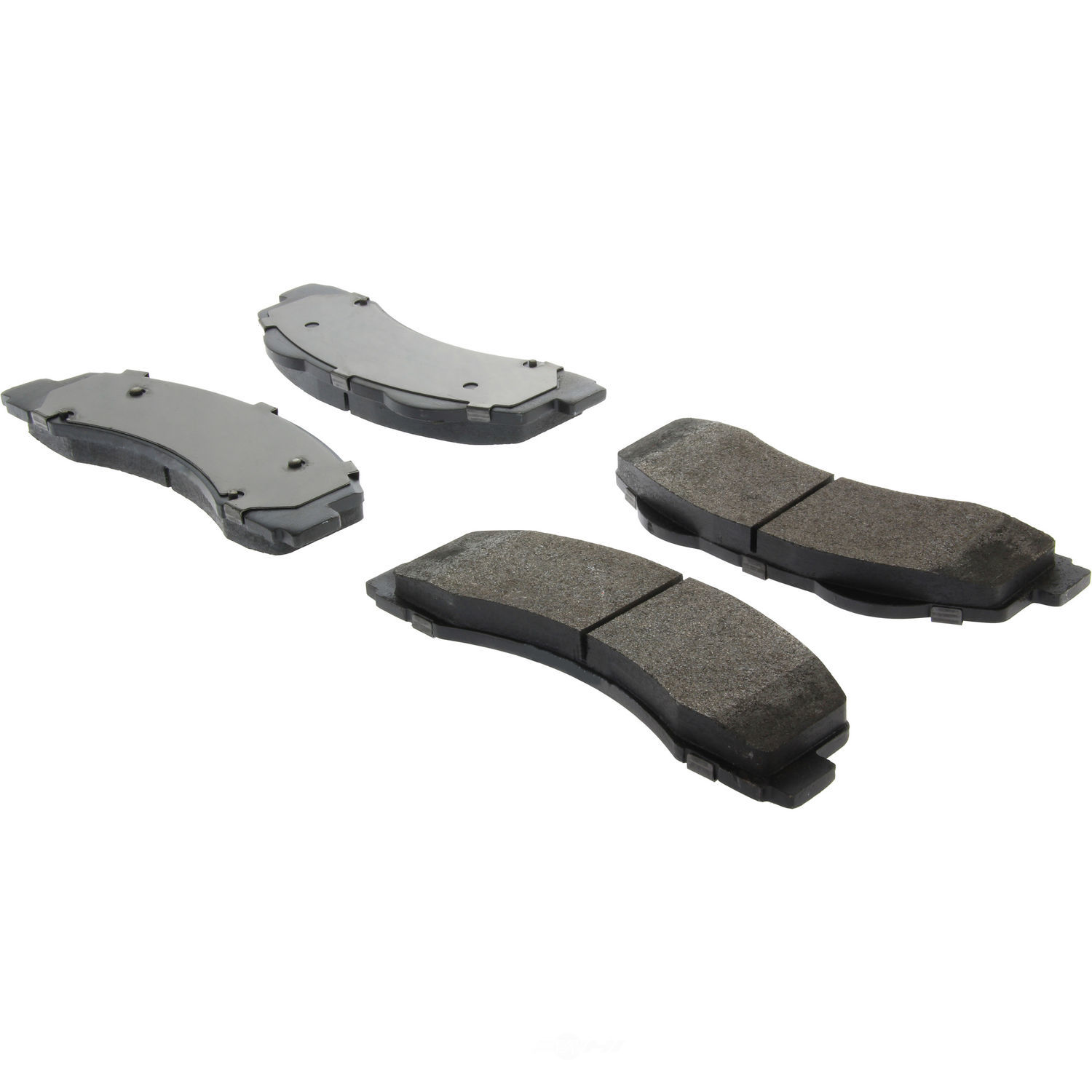 CENTRIC PARTS - Centric Posi Quiet Advanced Semi-Metallic Disc Brake Pad Sets (Front) - CEC 104.14140