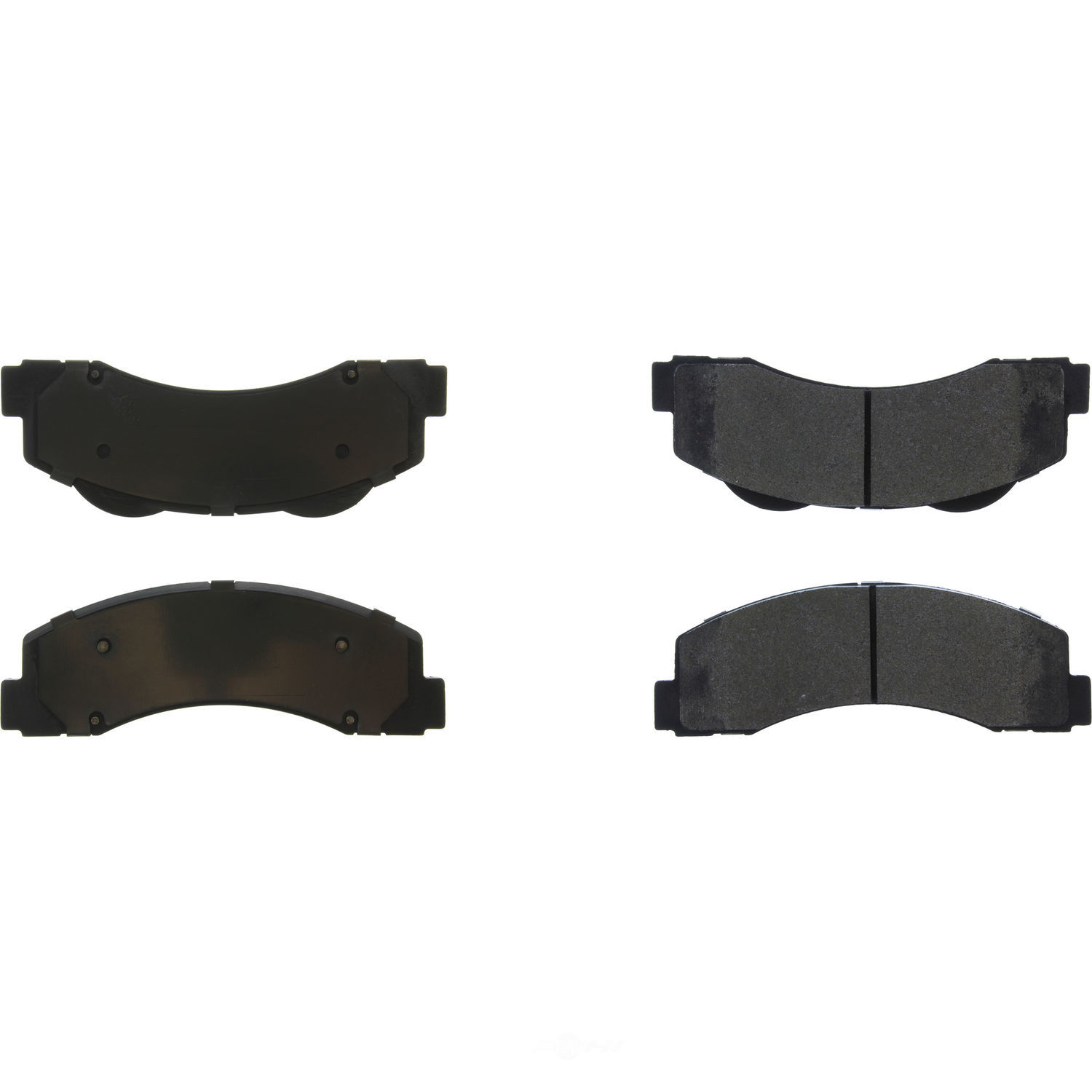CENTRIC PARTS - Centric Posi Quiet Advanced Semi-Metallic Disc Brake Pad Sets - CEC 104.14140