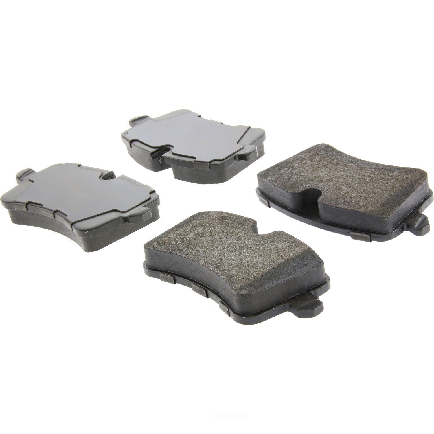 CENTRIC PARTS - Centric Posi Quiet Advanced Semi-Metallic Disc Brake Pad Sets (Rear) - CEC 104.15470