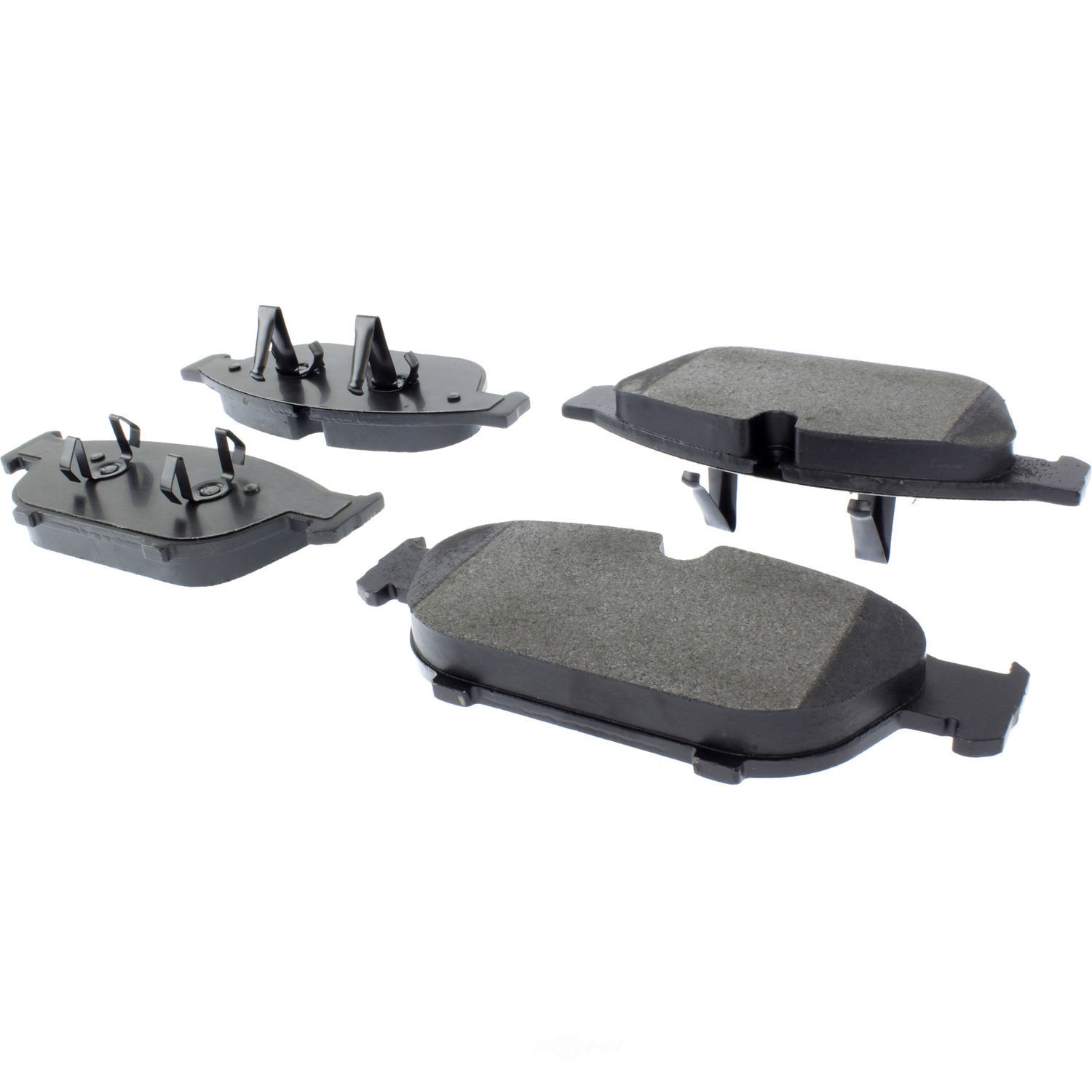 CENTRIC PARTS - Centric Posi Quiet Advanced Semi-Metallic Disc Brake Pad Sets (Front) - CEC 104.15490