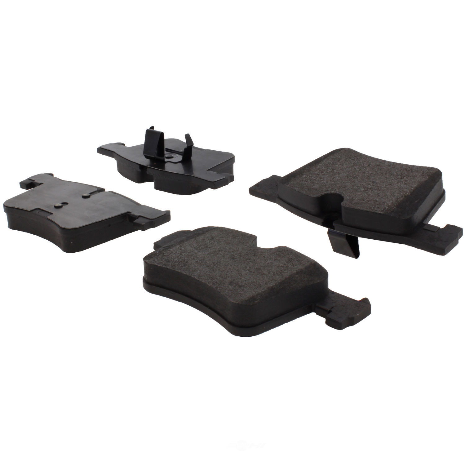 CENTRIC PARTS - Posi-Quiet Metallic Disc Brake Pad w/Shims & Hardware (Front) - CEC 104.15610