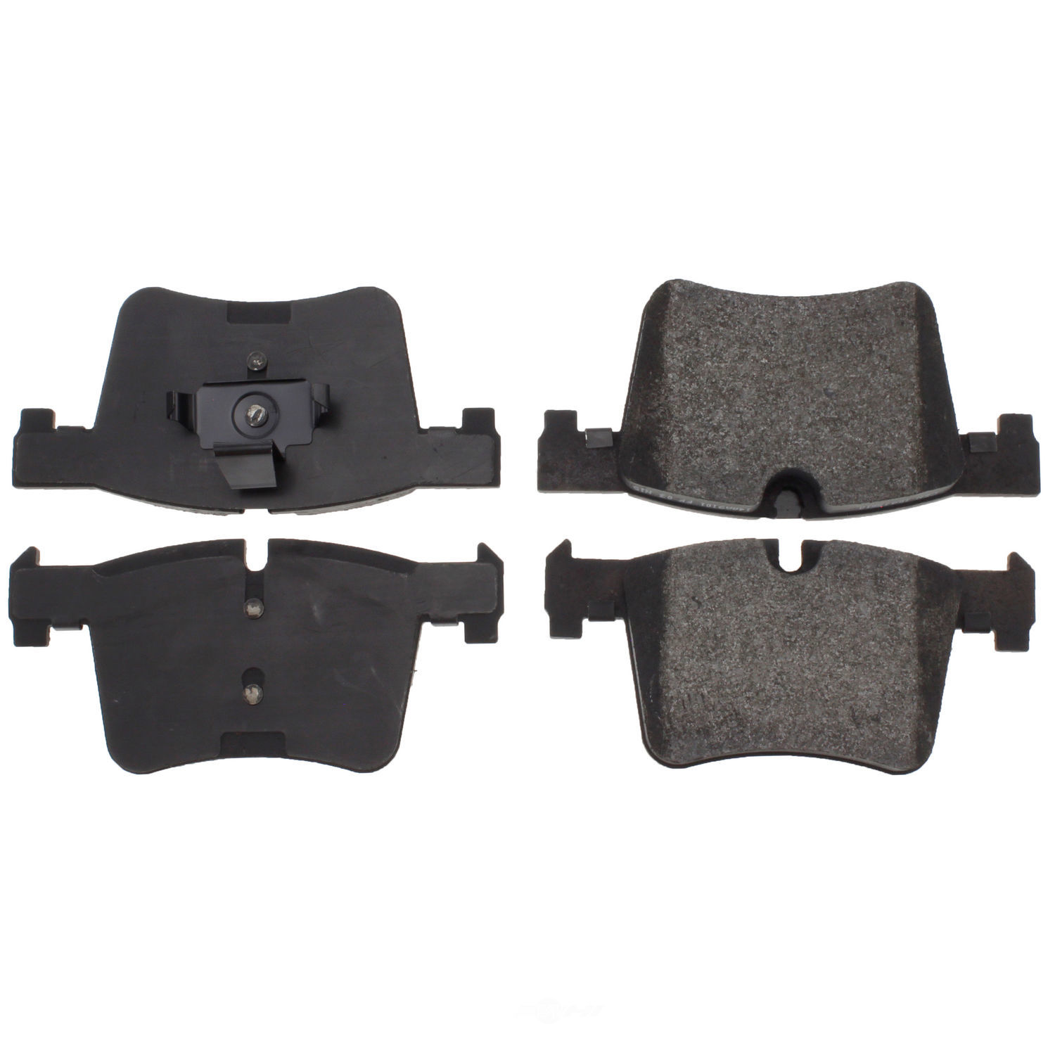 CENTRIC PARTS - Posi-Quiet Metallic Disc Brake Pad w/Shims & Hardware - CEC 104.15610