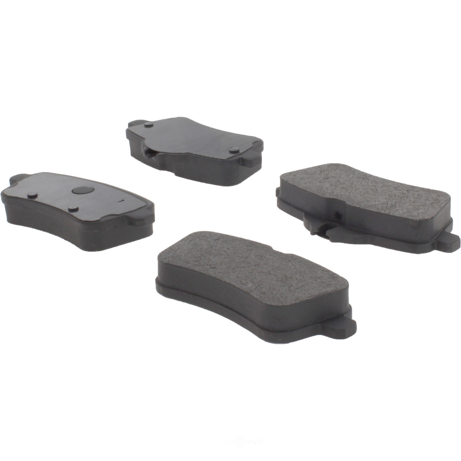 CENTRIC PARTS - Centric Posi Quiet Advanced Semi-Metallic Disc Brake Pad Sets (Rear) - CEC 104.16300