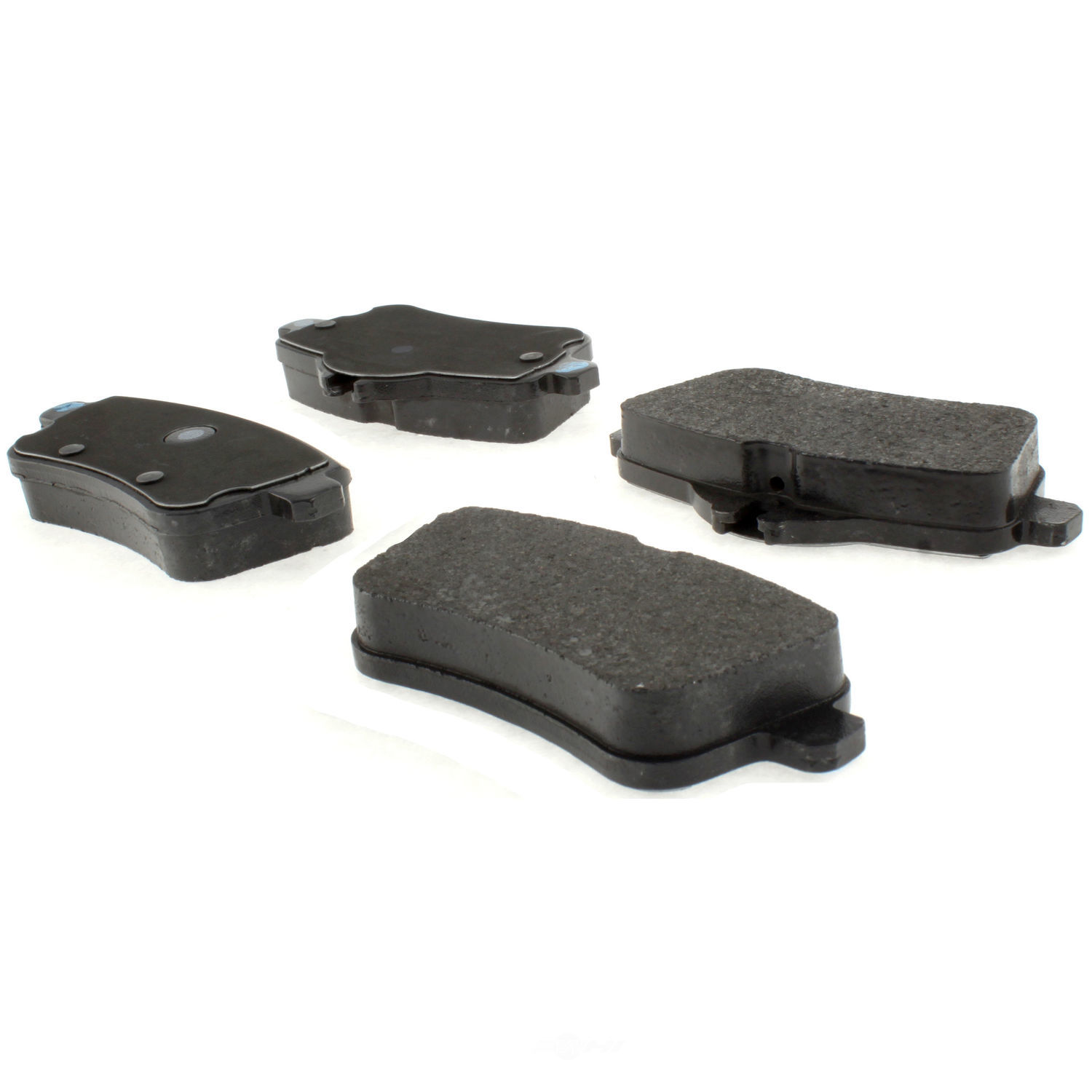 CENTRIC PARTS - Centric Posi Quiet Advanced Semi-Metallic Disc Brake Pad Sets (Rear) - CEC 104.16301