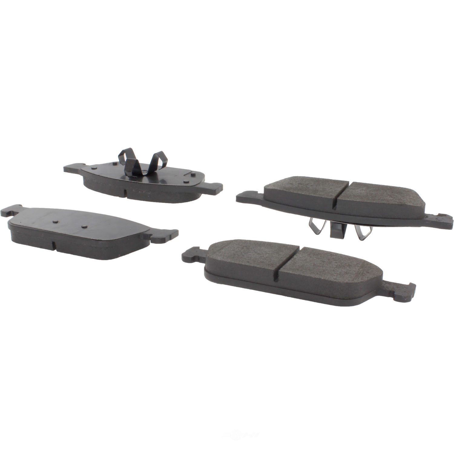 CENTRIC PARTS - Centric Posi Quiet Advanced Semi-Metallic Disc Brake Pad Sets (Front) - CEC 104.16450