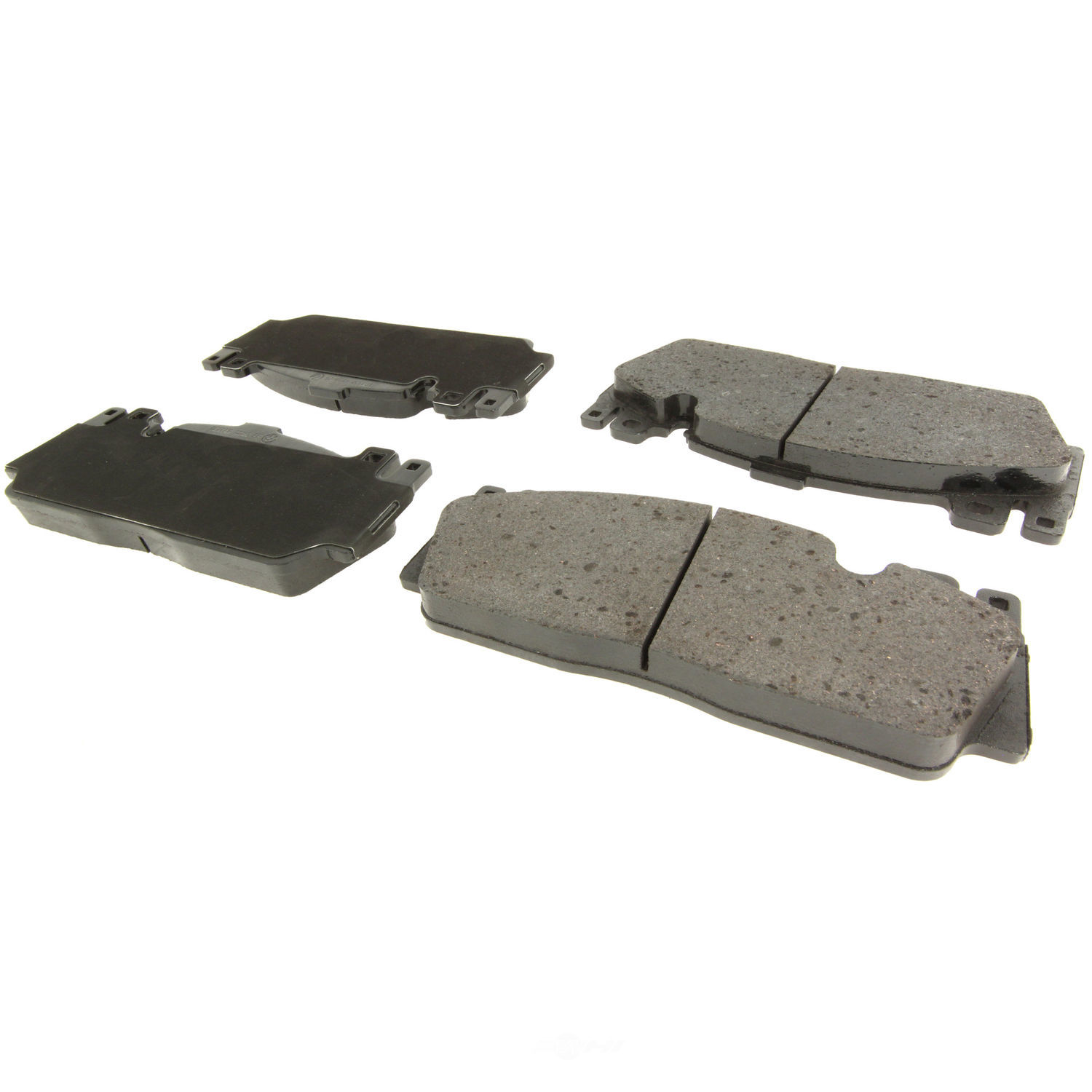 CENTRIC PARTS - Posi-Quiet Metallic Disc Brake Pad w/Shims & Hardware-Preferred (Front) - CEC 104.16480