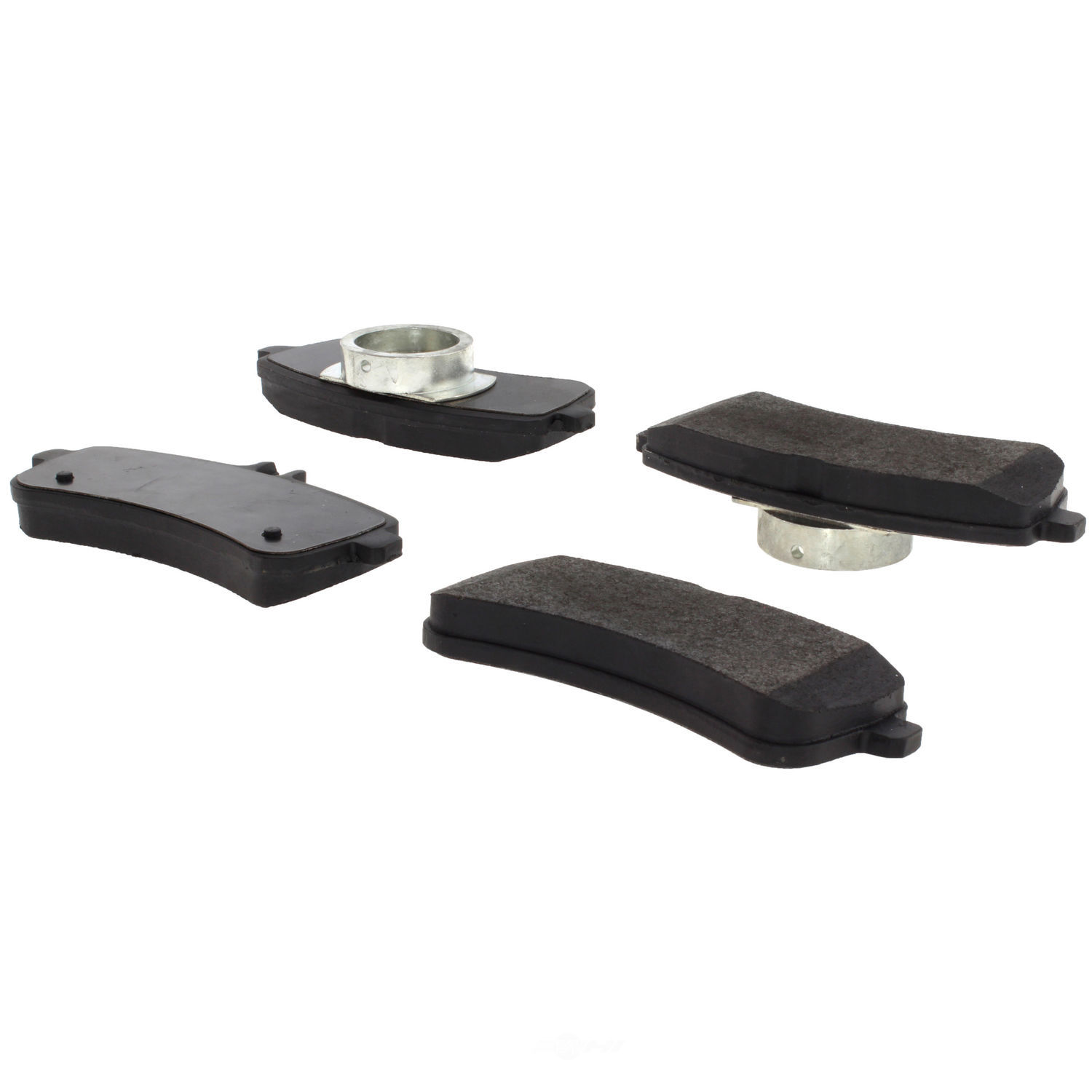 CENTRIC PARTS - Posi-Quiet Metallic Disc Brake Pad w/Shims & Hardware-Preferred (Rear) - CEC 104.16690