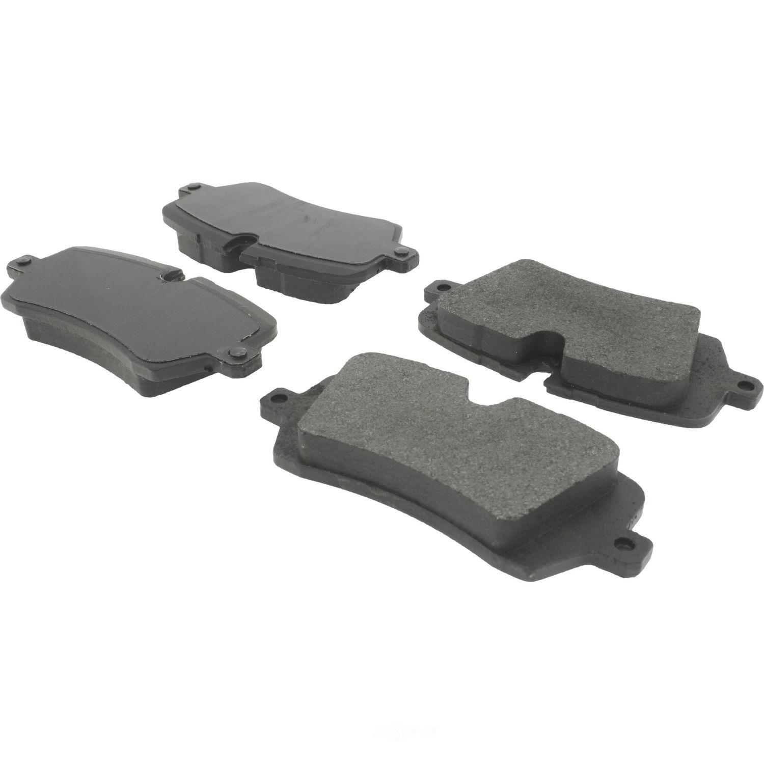 CENTRIC PARTS - Centric Posi Quiet Advanced Semi-Metallic Disc Brake Pad Sets (Rear) - CEC 104.16920