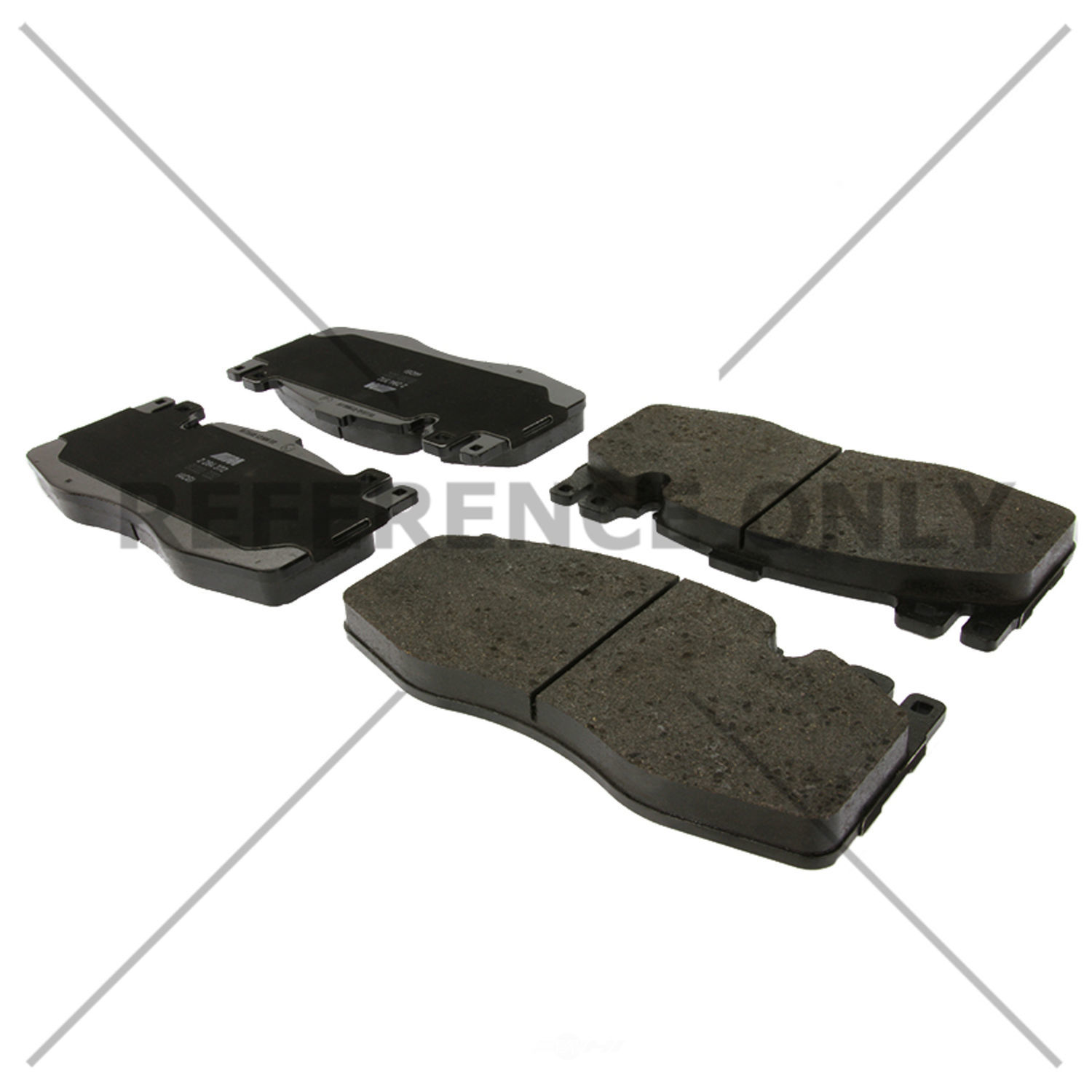 CENTRIC PARTS - Centric Posi Quiet Advanced Semi-Metallic Disc Brake Pad Sets (Front) - CEC 104.17380