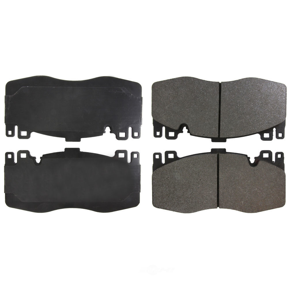 CENTRIC PARTS - Centric Posi Quiet Advanced Semi-Metallic Disc Brake Pad Sets - CEC 104.17380