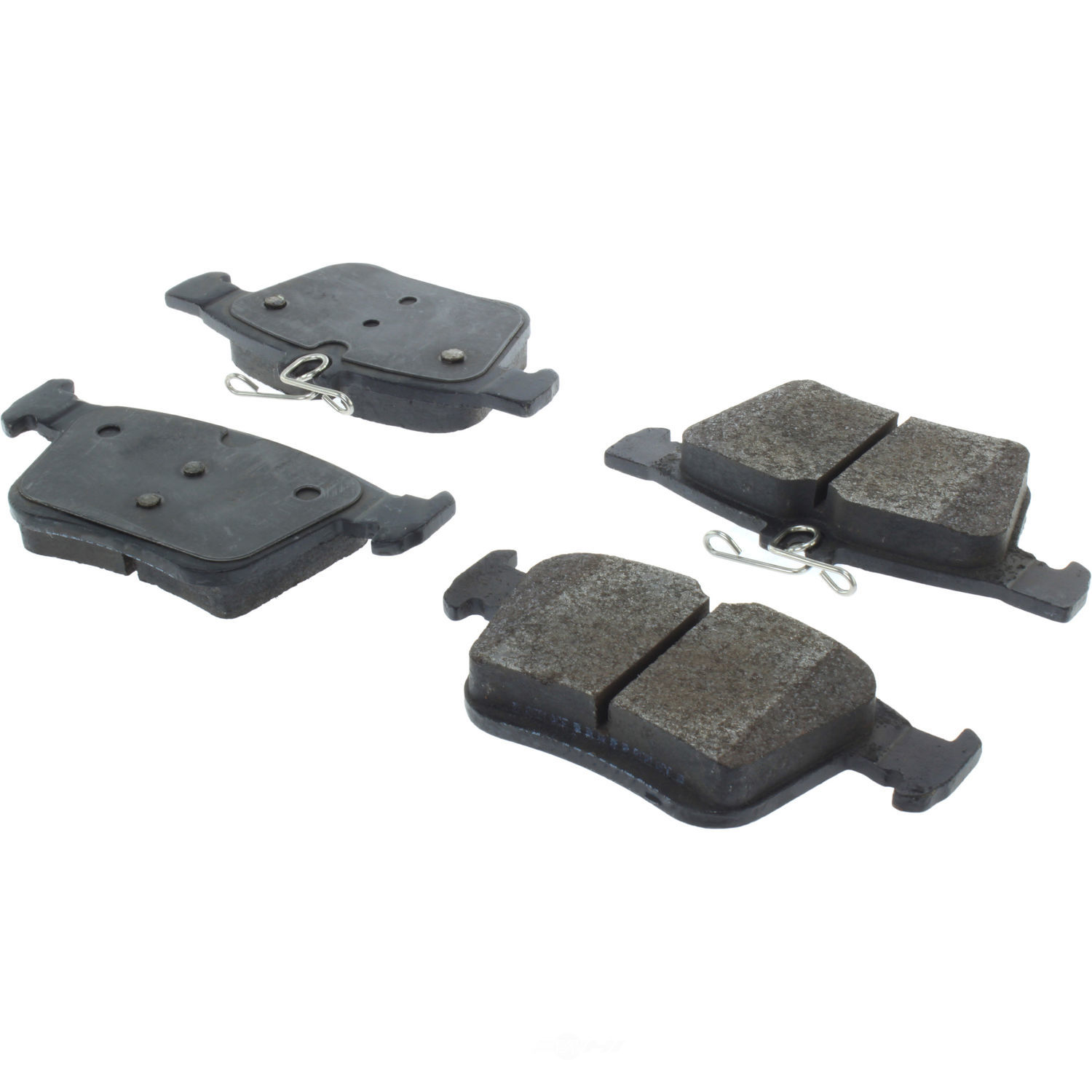 CENTRIC PARTS - Centric Posi Quiet Advanced Semi-Metallic Disc Brake Pad Sets (Rear) - CEC 104.17610