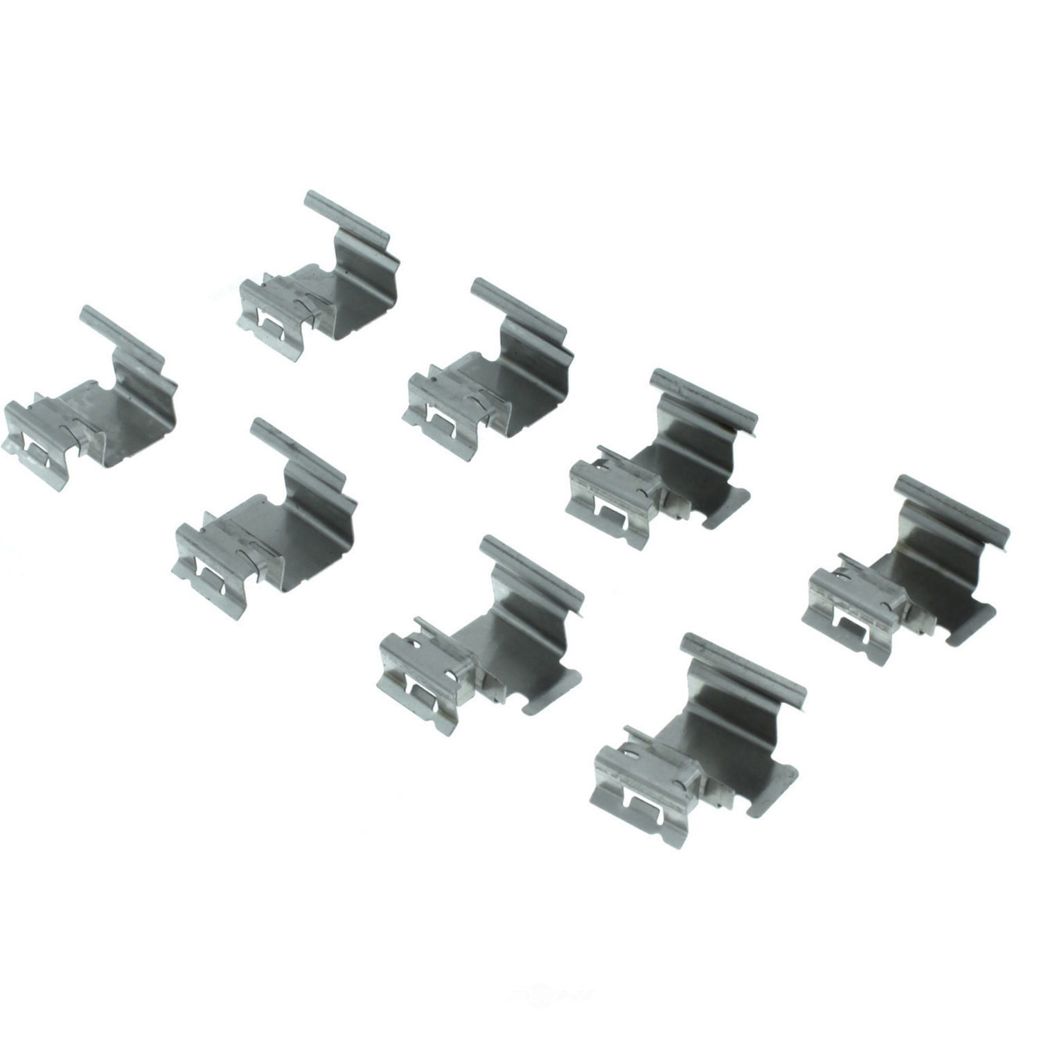 CENTRIC PARTS - Posi-Quiet Metallic Disc Brake Pad w/Shims & Hardware - CEC 104.17750
