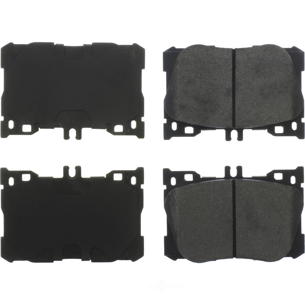 CENTRIC PARTS - Centric Posi Quiet Advanced Semi-Metallic Disc Brake Pad Sets - CEC 104.18710