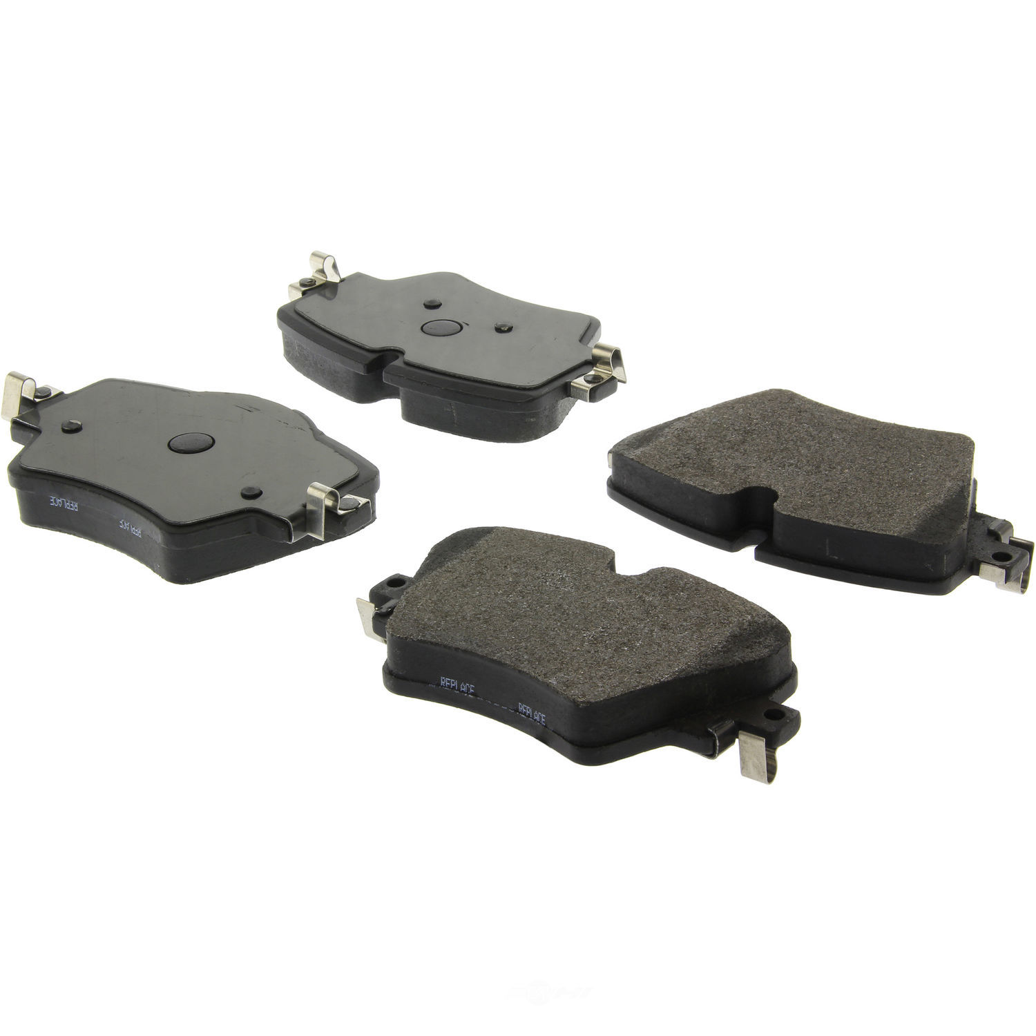 CENTRIC PARTS - Centric Posi Quiet Advanced Semi-Metallic Disc Brake Pad Sets (Front) - CEC 104.18920