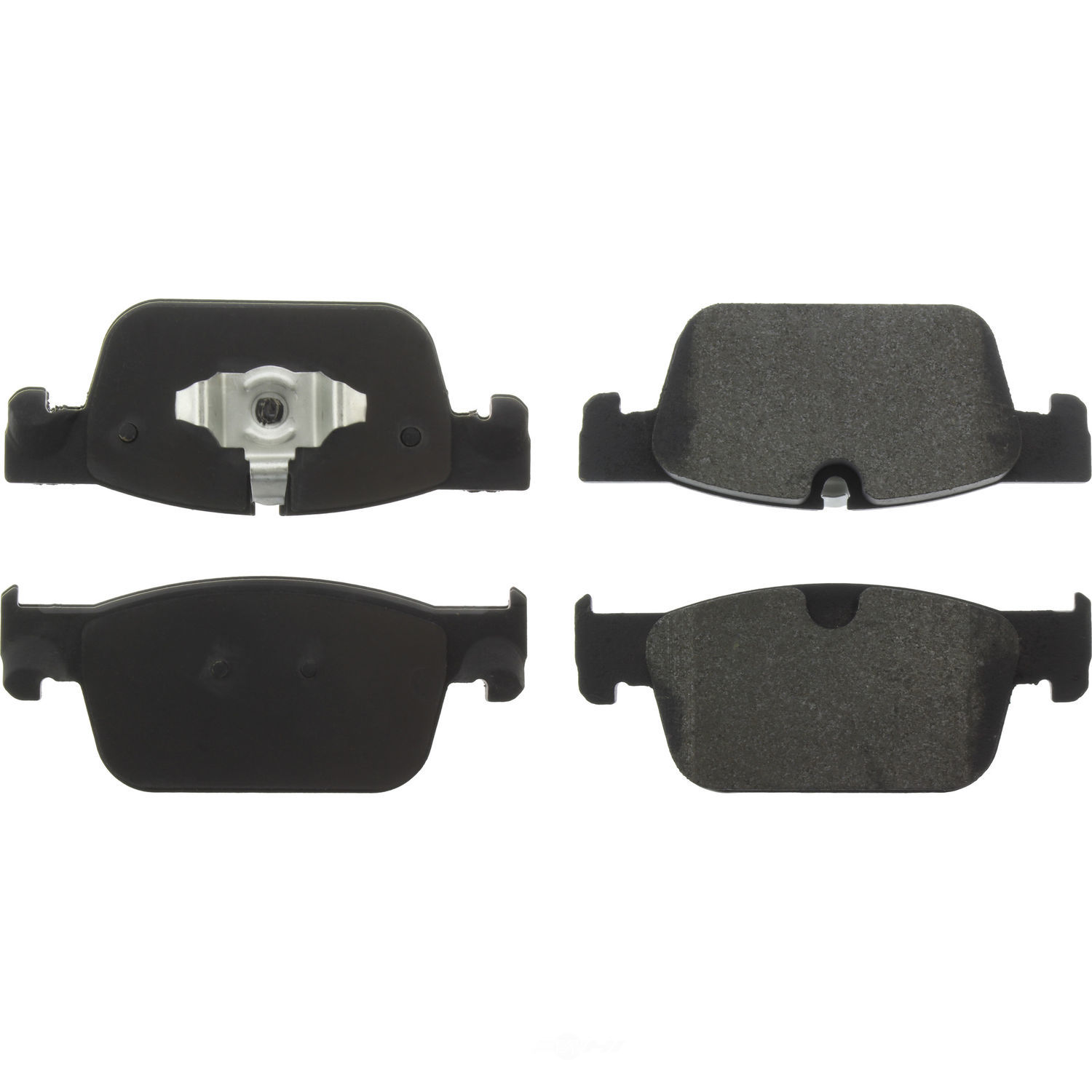 CENTRIC PARTS - Centric Posi Quiet Advanced Semi-Metallic Disc Brake Pad Sets - CEC 104.19240