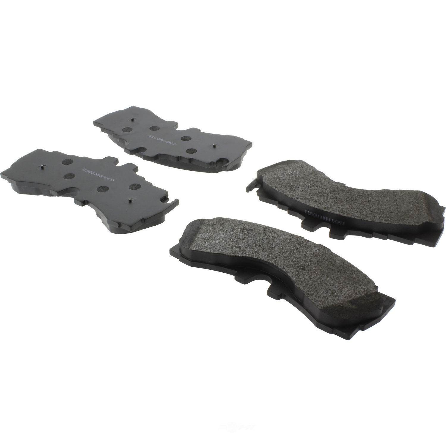 CENTRIC PARTS - Centric Posi-Quiet Semi-Metallic Disc Brake Pad Sets (Front) - CEC 104.60020