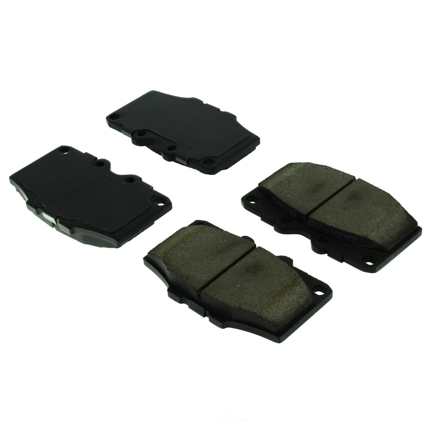 CENTRIC PARTS - Centric Posi Quiet Advanced Ceramic Disc Brake Pad Sets (Front) - CEC 105.01370
