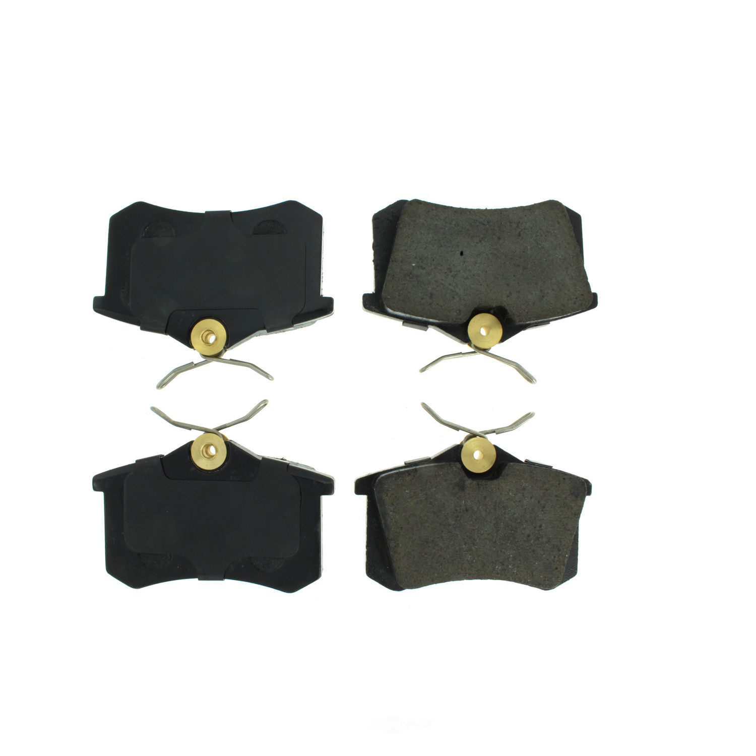 CENTRIC PARTS - Posi-Quiet Ceramic Disc Brake Pad w/Shims-Preferred - CEC 105.03400