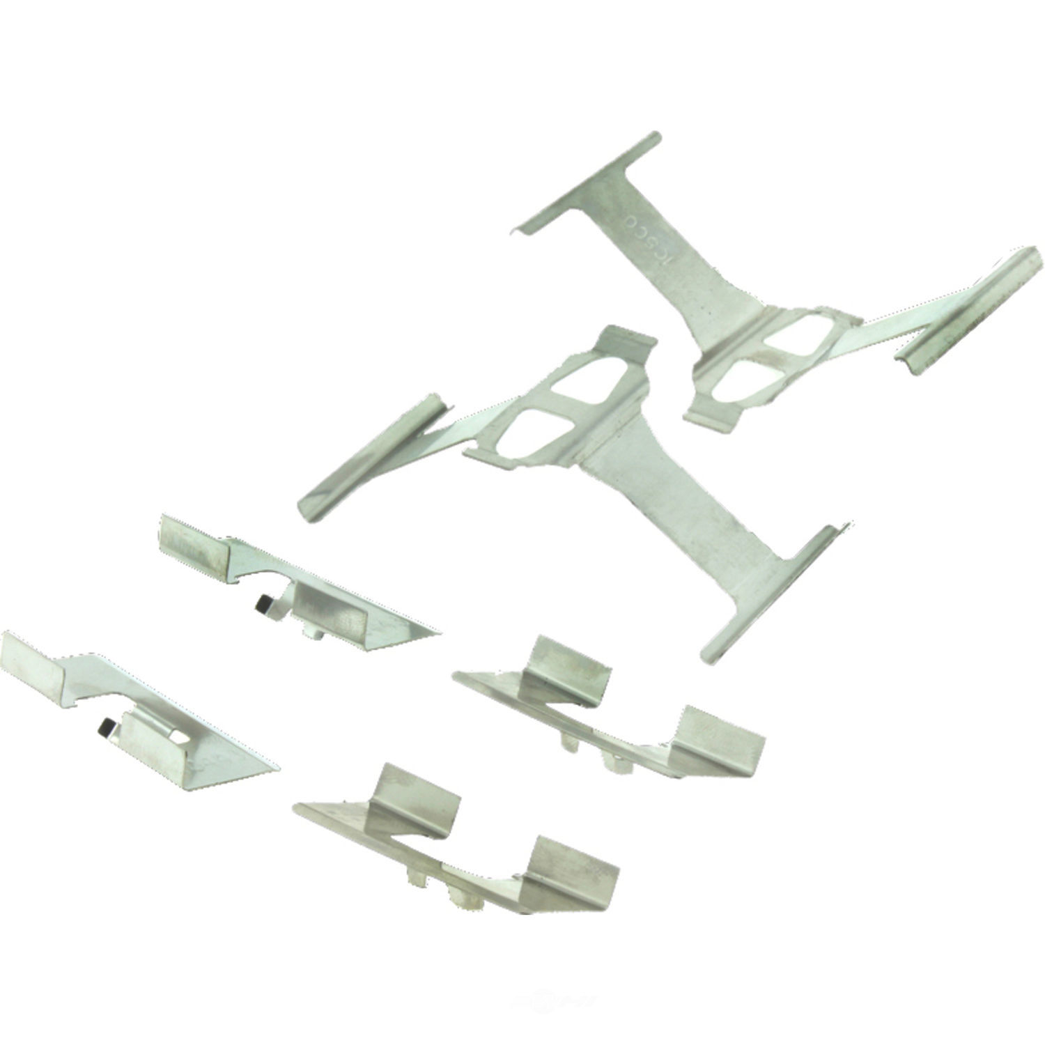 CENTRIC PARTS - Posi-Quiet Ceramic Disc Brake Pad w/Shims & Hardware-Preferred - CEC 105.03740