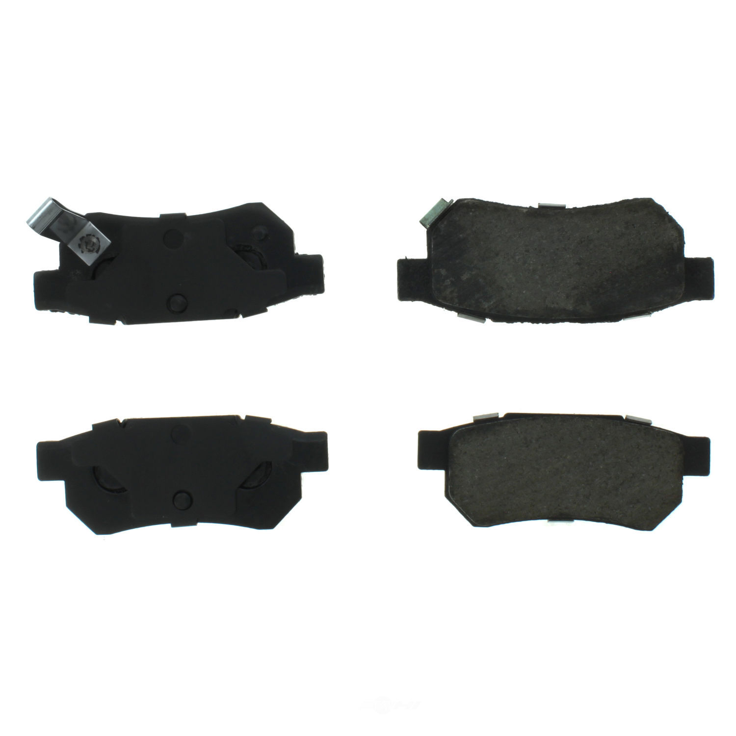 CENTRIC PARTS - Posi-Quiet Ceramic Disc Brake Pad w/Shims & Hardware-Preferred - CEC 105.03740