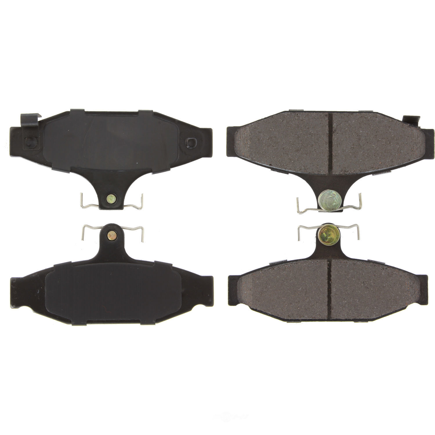 CENTRIC PARTS - Centric Posi Quiet Advanced Ceramic Disc Brake Pad Sets - CEC 105.04130