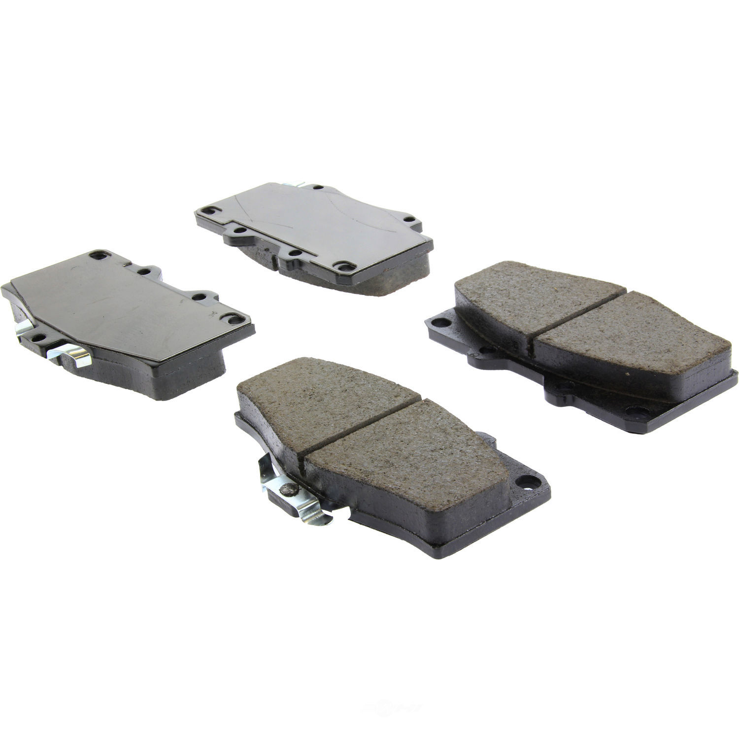 CENTRIC PARTS - Posi-Quiet Ceramic Disc Brake Pad w/Shims & Hardware-Preferred (Front) - CEC 105.04360