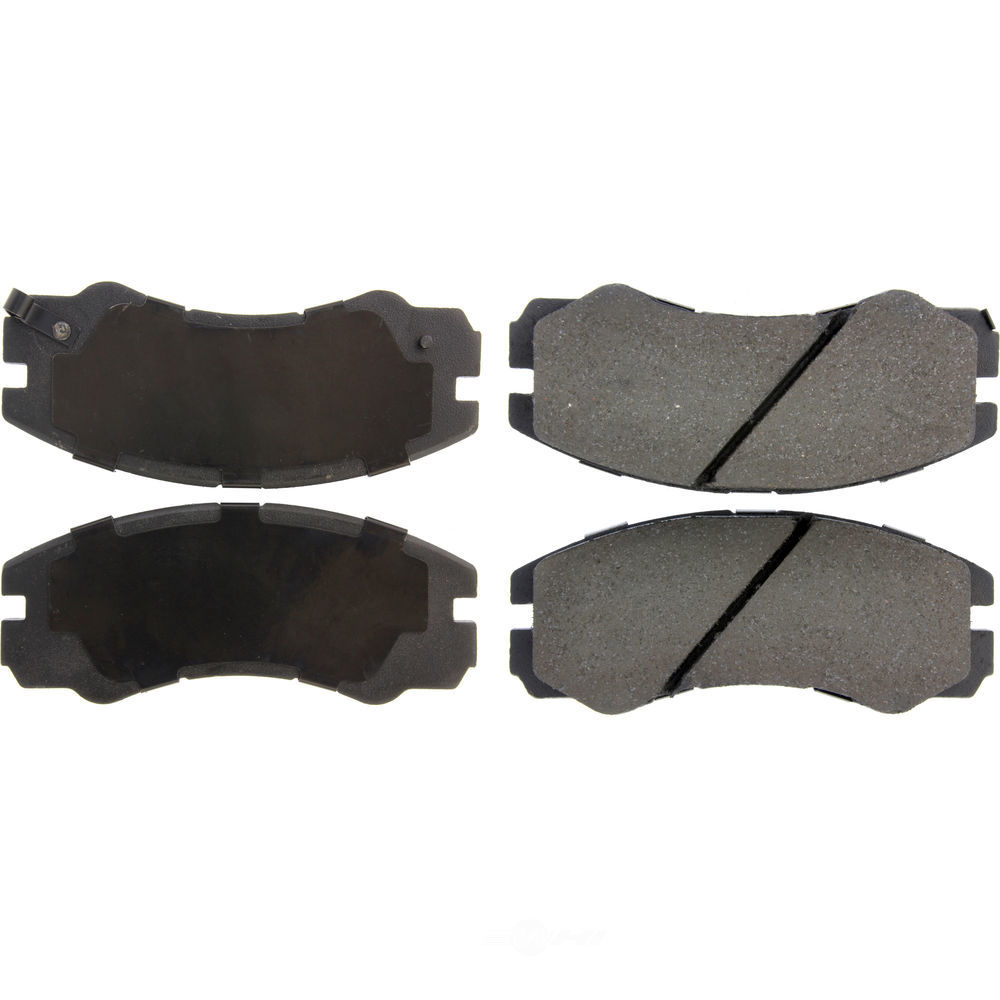 CENTRIC PARTS - Posi-Quiet Ceramic Disc Brake Pad w/Shims & Hardware-Preferred - CEC 105.05790