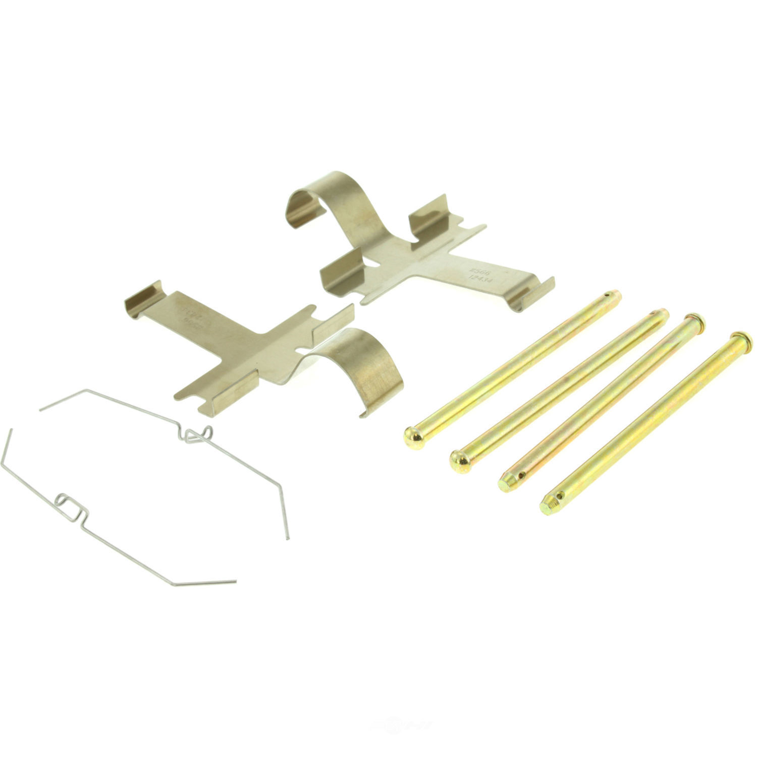 CENTRIC PARTS - Centric Posi Quiet Advanced Ceramic Disc Brake Pad Sets - CEC 105.06110
