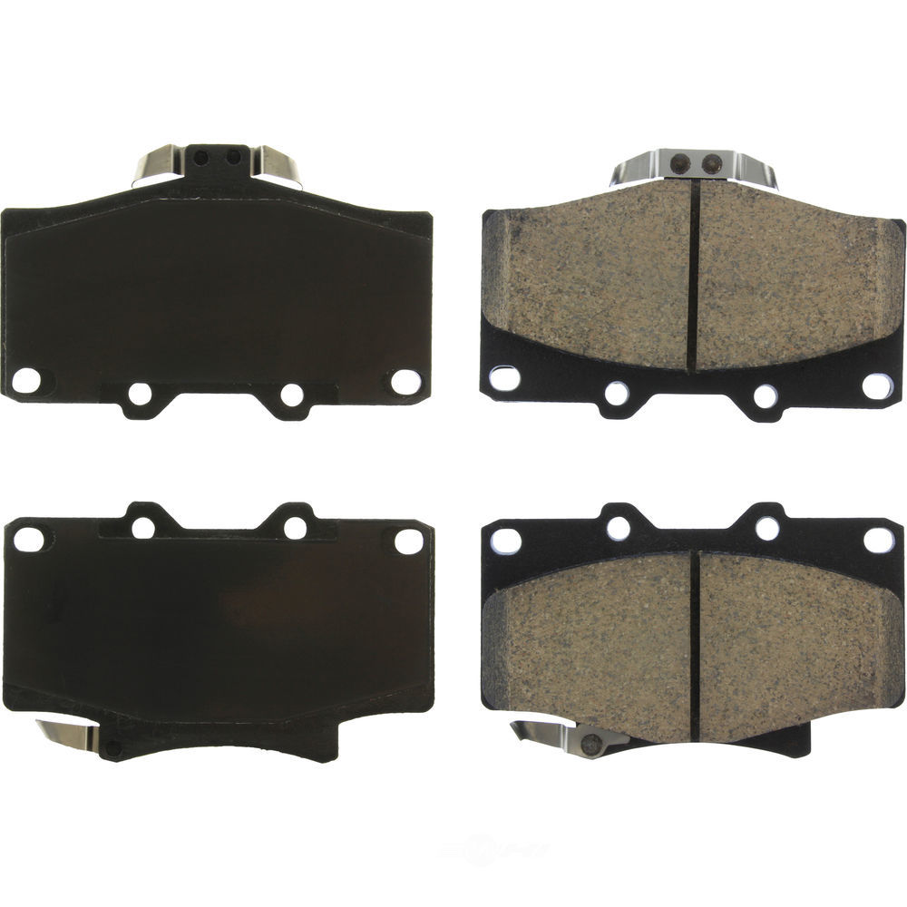 CENTRIC PARTS - Centric Posi Quiet Advanced Ceramic Disc Brake Pad Sets - CEC 105.06110
