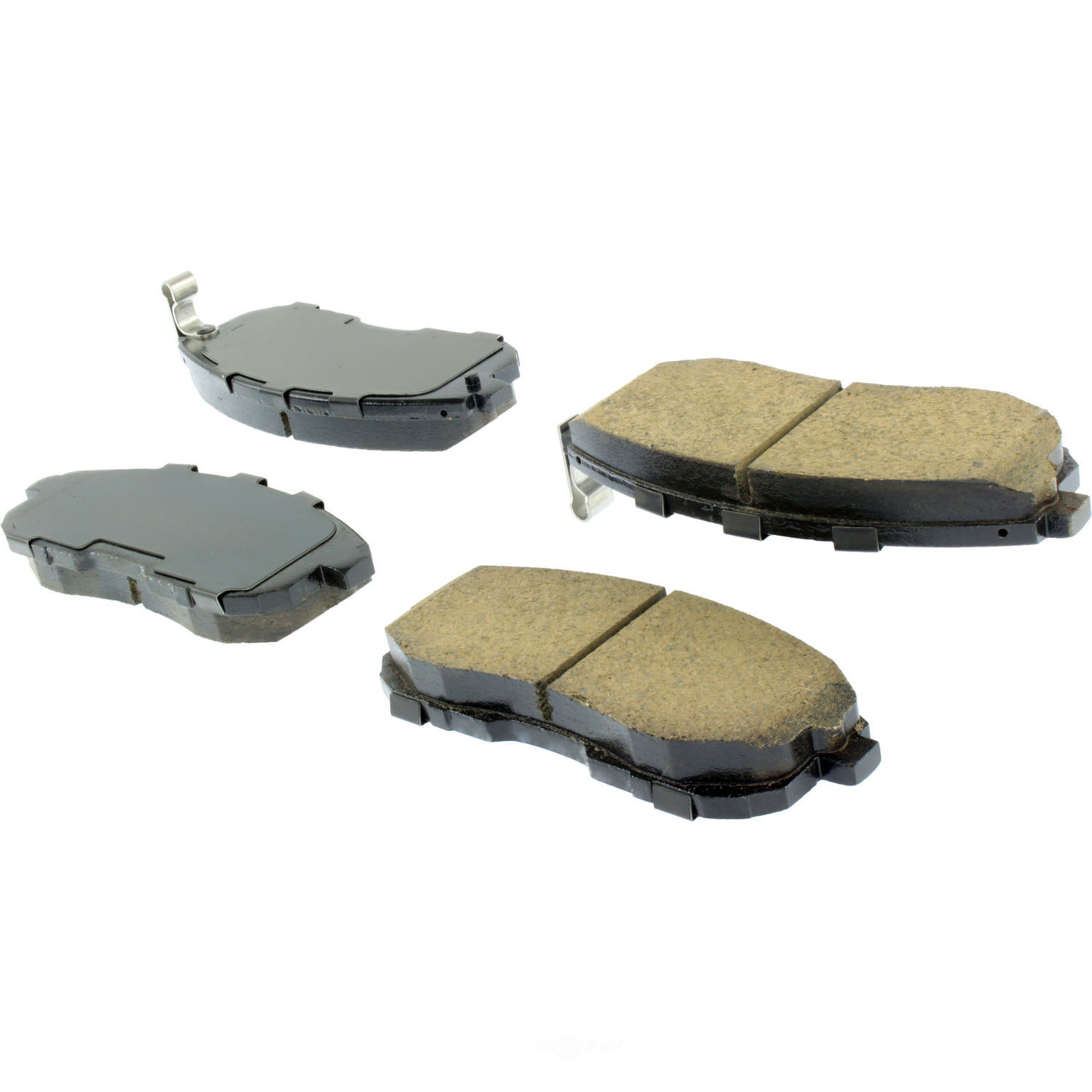 CENTRIC PARTS - Centric Posi Quiet Advanced Ceramic Disc Brake Pad Sets (Front) - CEC 105.06530