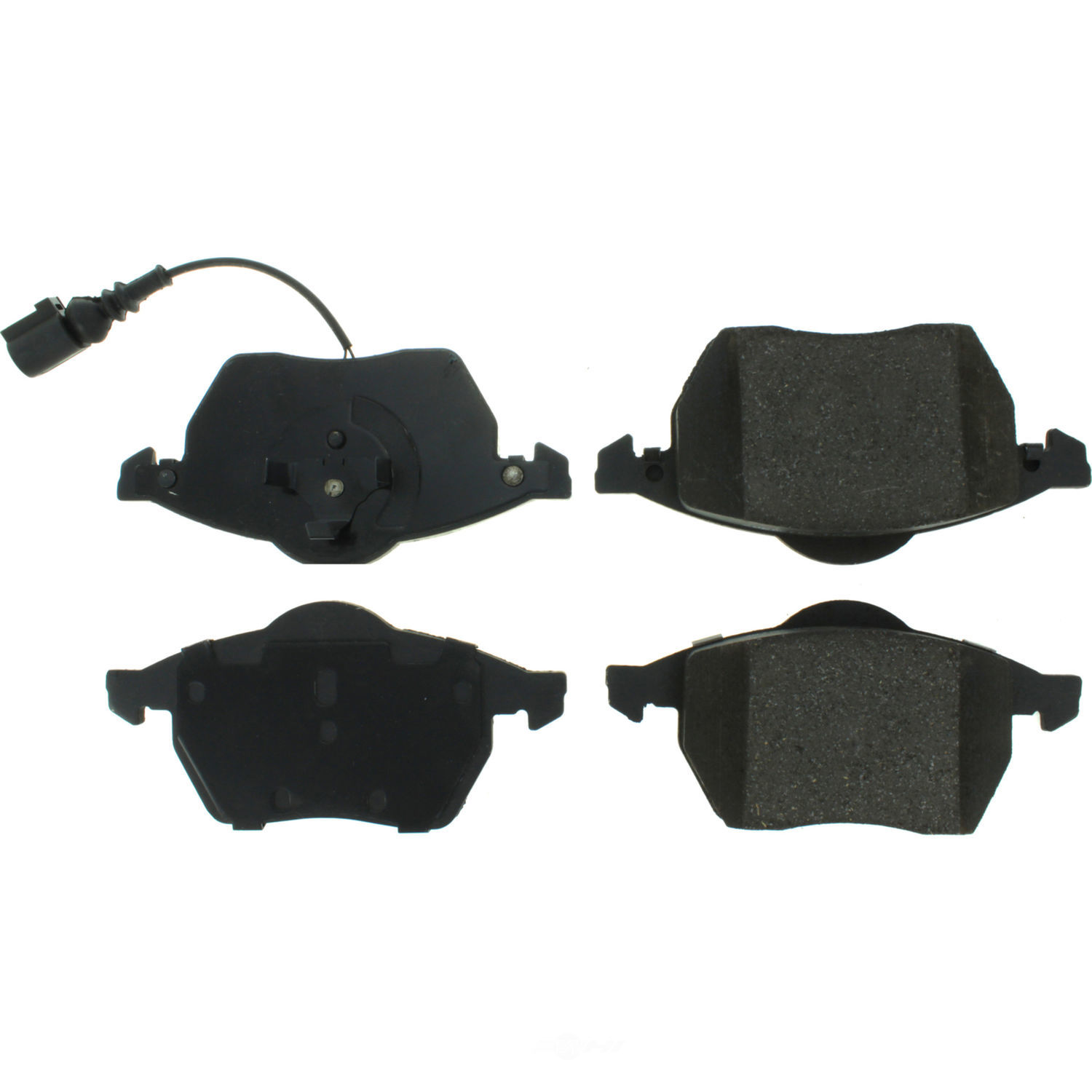 CENTRIC PARTS - Posi-Quiet Ceramic Disc Brake Pad w/Shims & Hardware - CEC 105.06871