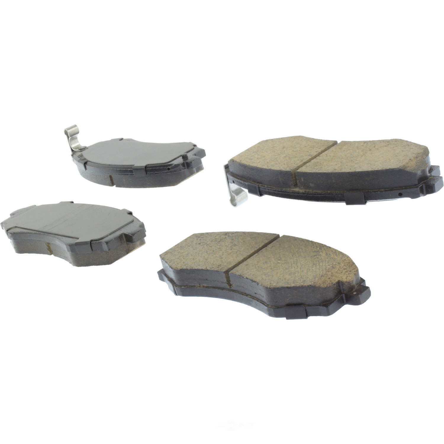 CENTRIC PARTS - Centric Posi Quiet Advanced Ceramic Disc Brake Pad Sets (Front) - CEC 105.07000
