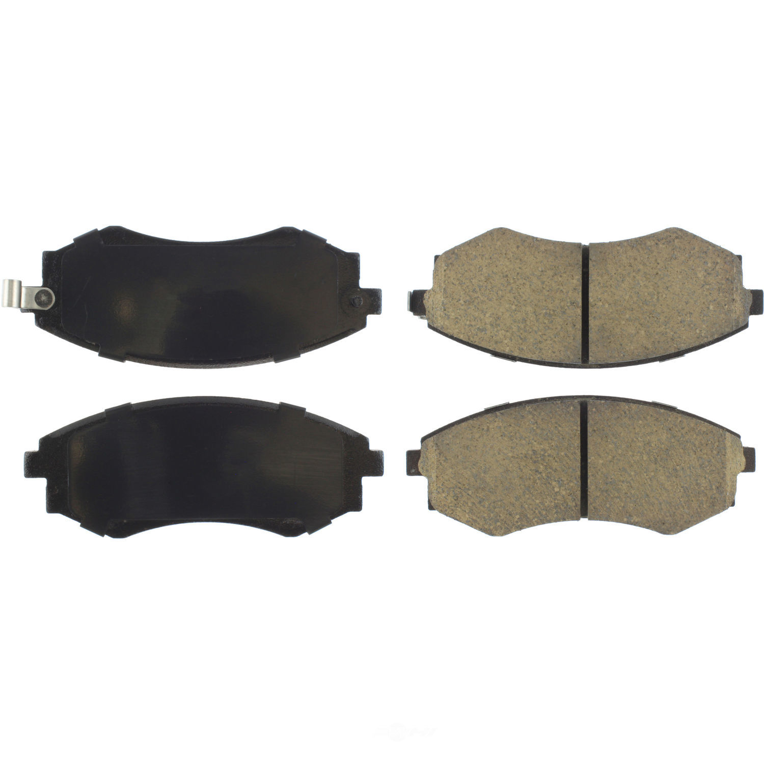 CENTRIC PARTS - Centric Posi Quiet Advanced Ceramic Disc Brake Pad Sets - CEC 105.07000