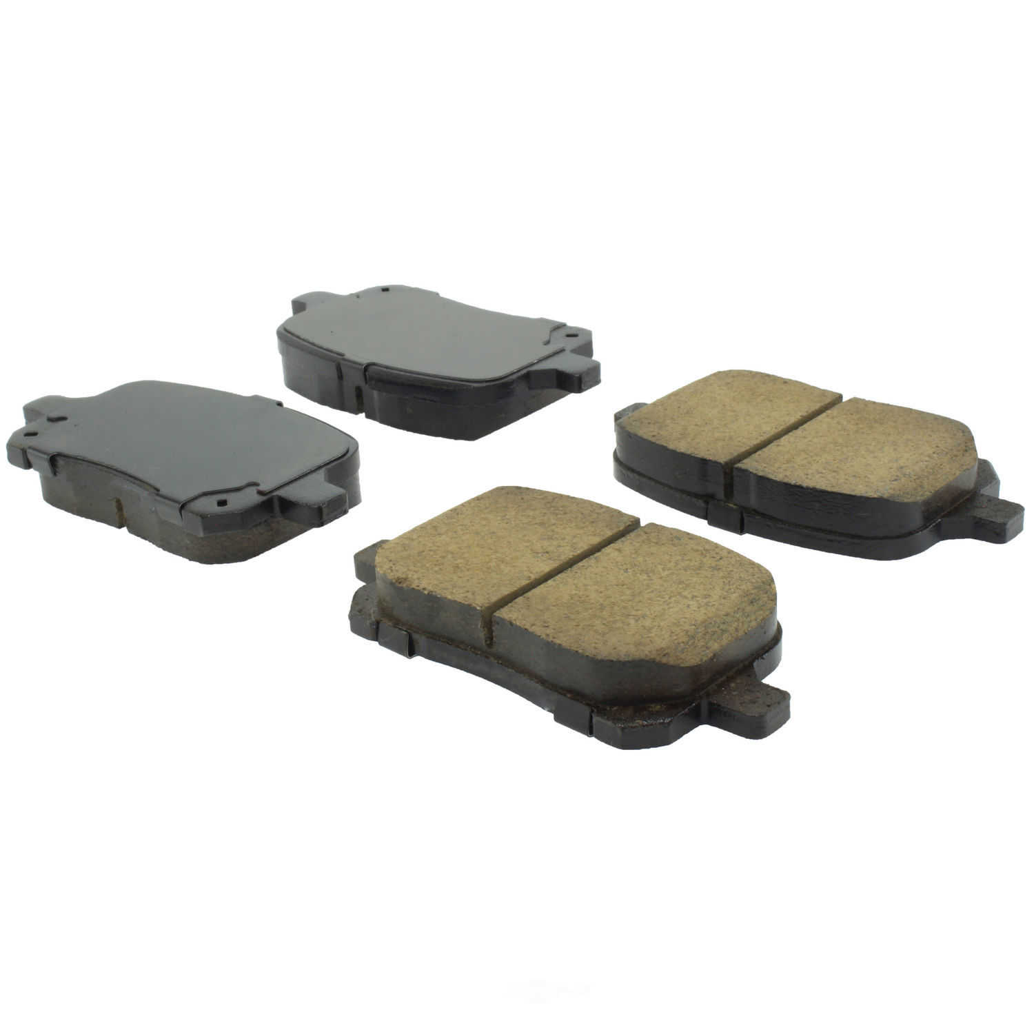 CENTRIC PARTS - Centric Posi Quiet Advanced Ceramic Disc Brake Pad Sets (Front) - CEC 105.07070