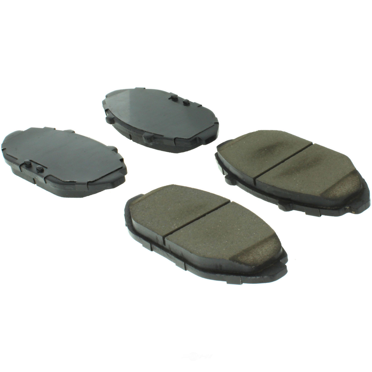 CENTRIC PARTS - Centric Posi Quiet Advanced Ceramic Disc Brake Pad Sets (Front) - CEC 105.07480