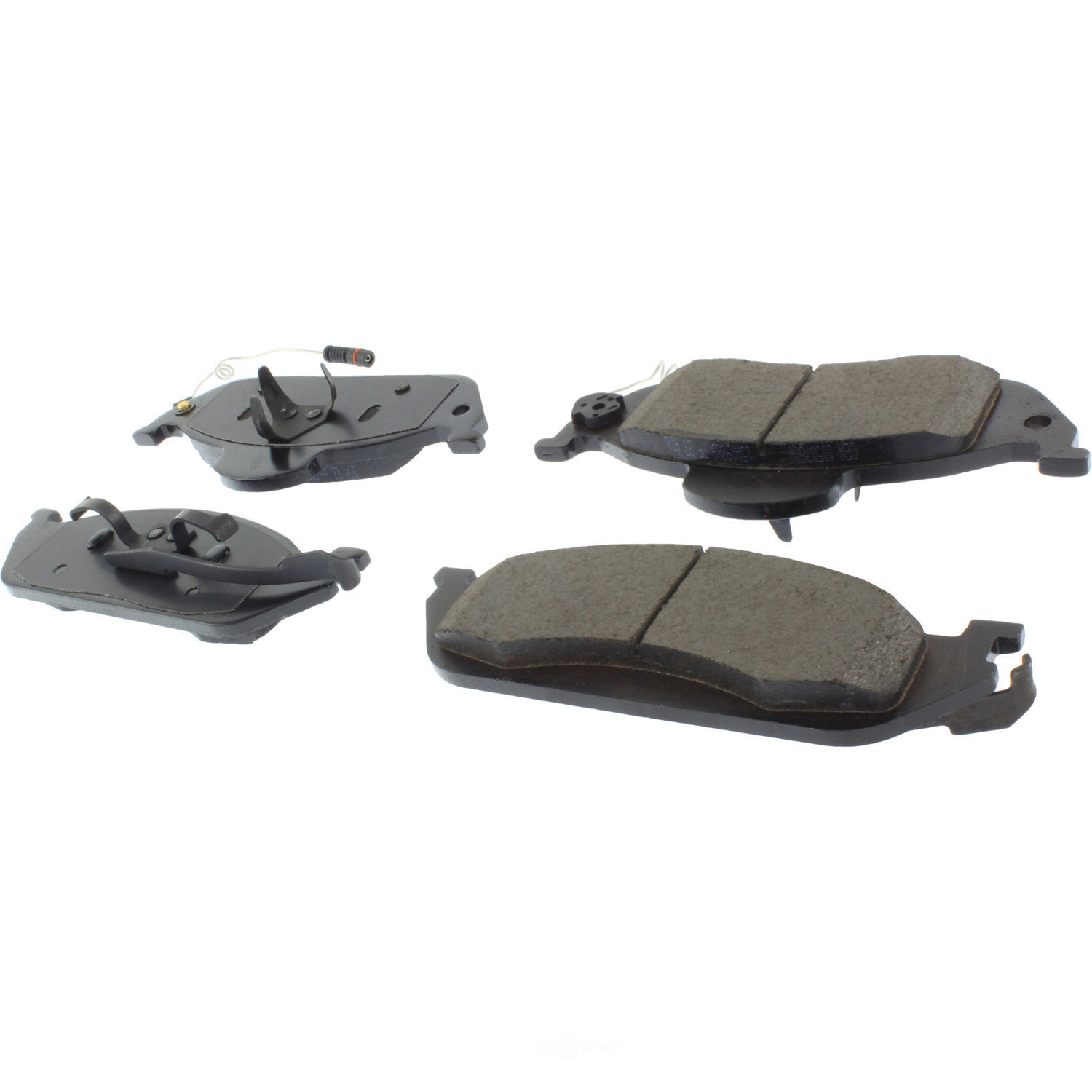 CENTRIC PARTS - Centric Posi Quiet Advanced Ceramic Disc Brake Pad Sets (Front) - CEC 105.07600