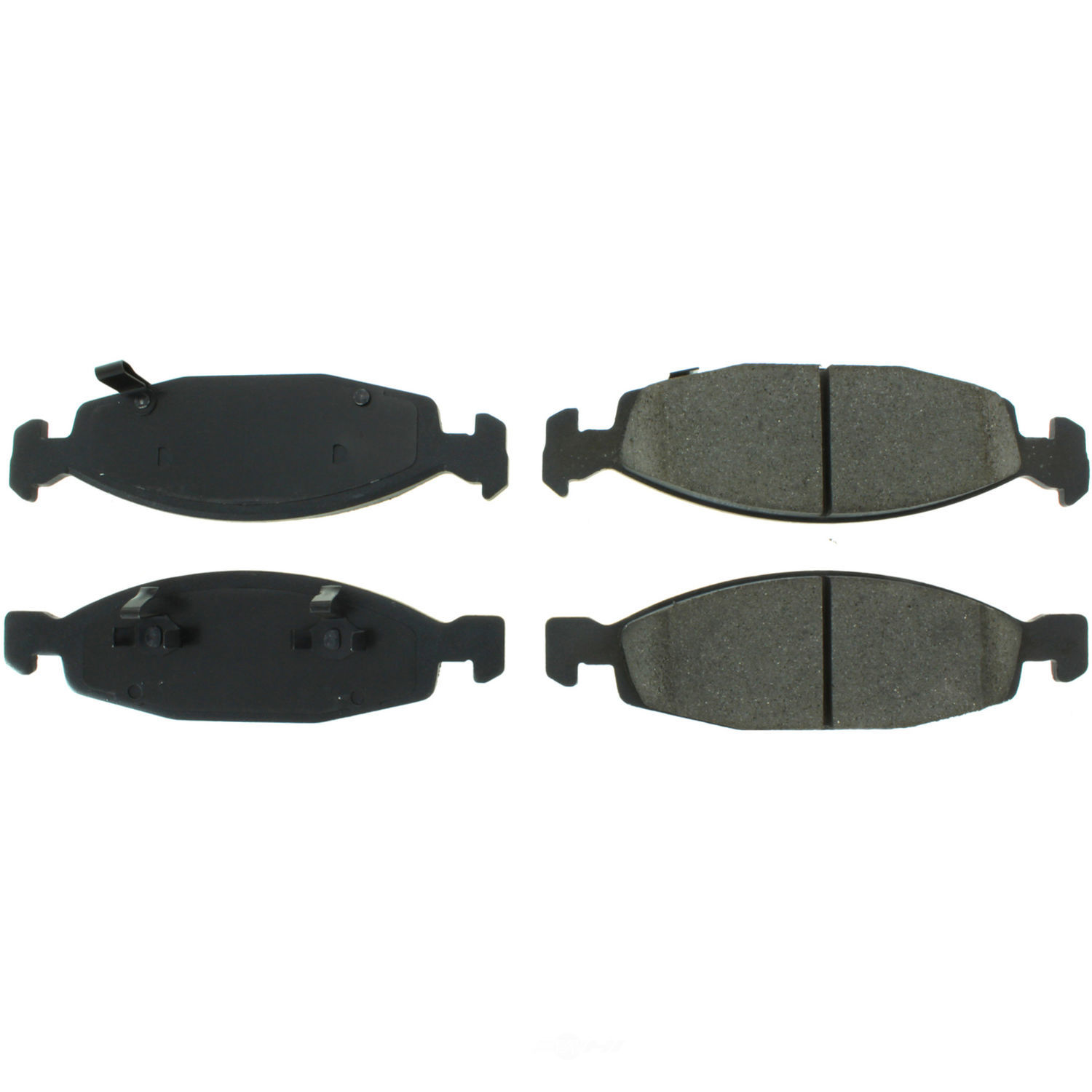CENTRIC PARTS - Centric Posi Quiet Advanced Ceramic Disc Brake Pad Sets - CEC 105.07900