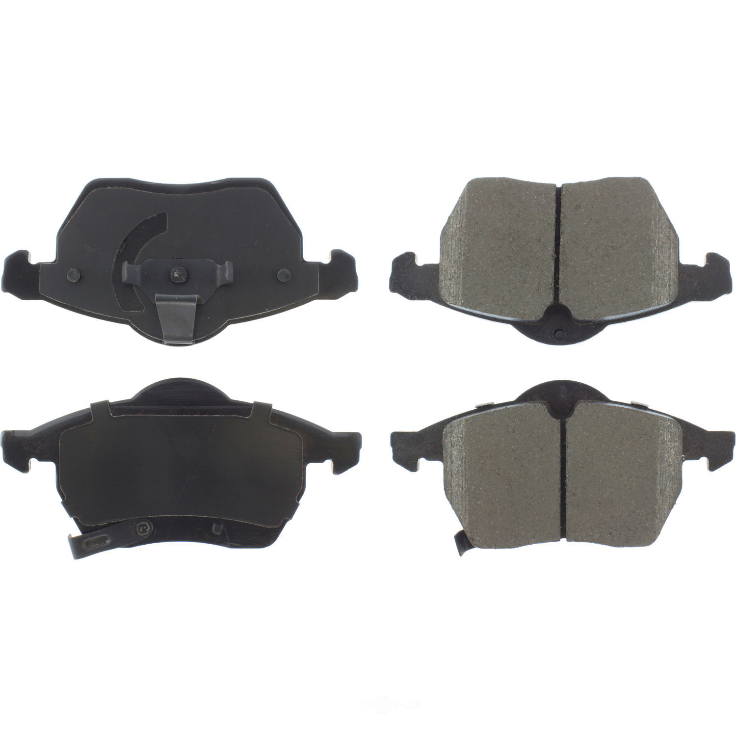 CENTRIC PARTS - Centric Posi Quiet Advanced Ceramic Disc Brake Pad Sets - CEC 105.08190