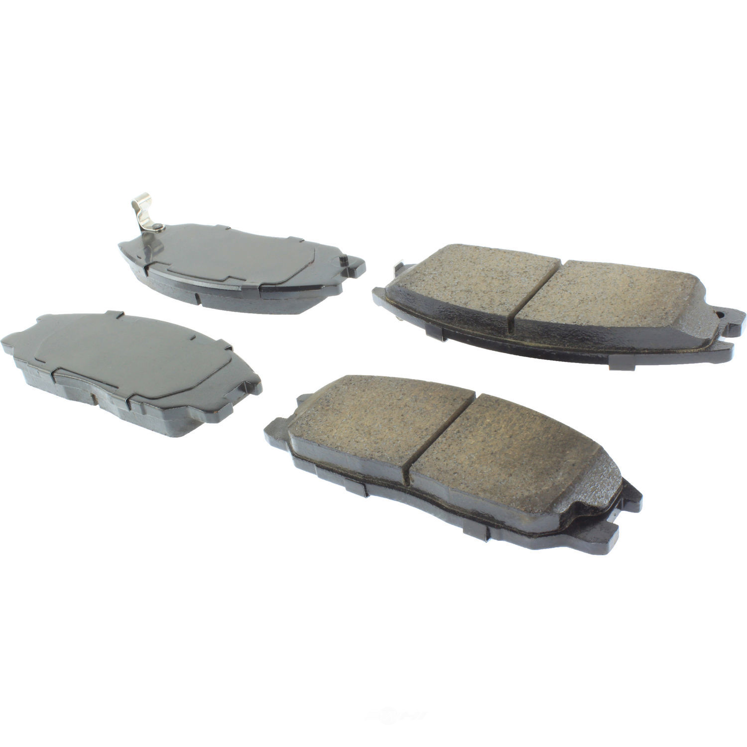 CENTRIC PARTS - Centric Posi Quiet Advanced Ceramic Disc Brake Pad Sets (Front) - CEC 105.08640