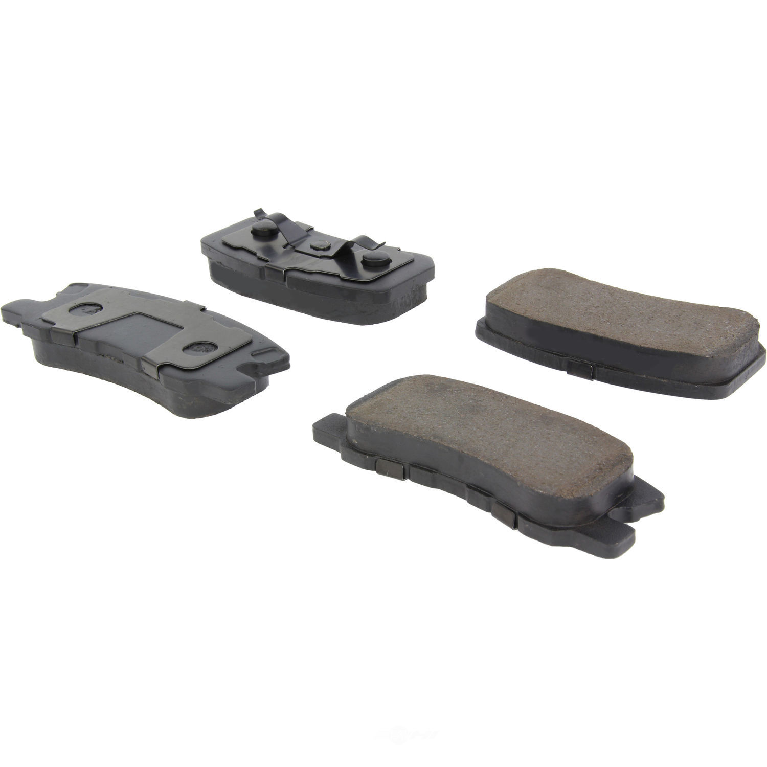 CENTRIC PARTS - Posi-Quiet Ceramic Disc Brake Pad w/Shims & Hardware-Preferred (Rear) - CEC 105.08680