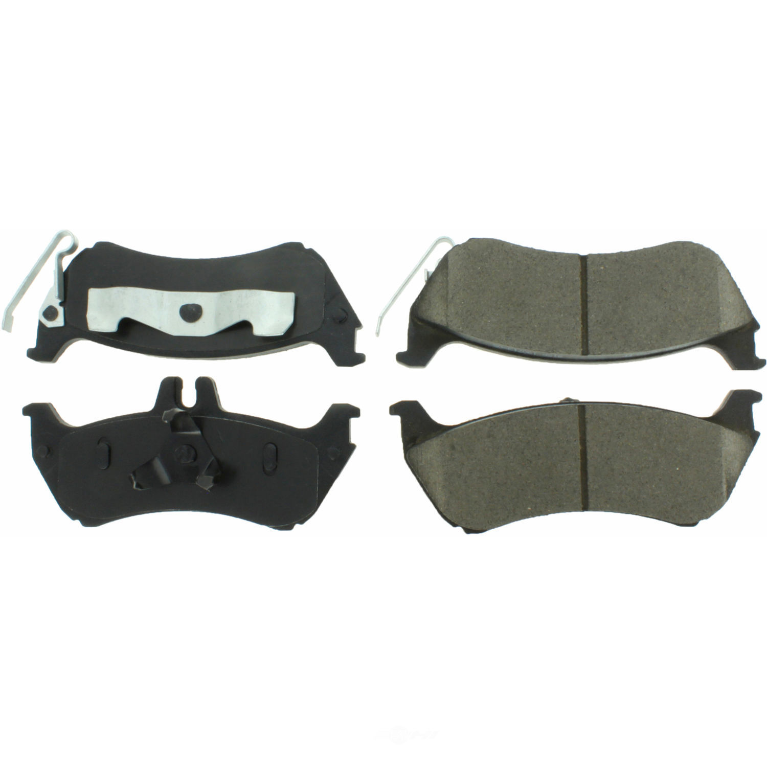 CENTRIC PARTS - Centric Posi Quiet Advanced Ceramic Disc Brake Pad Sets - CEC 105.08750