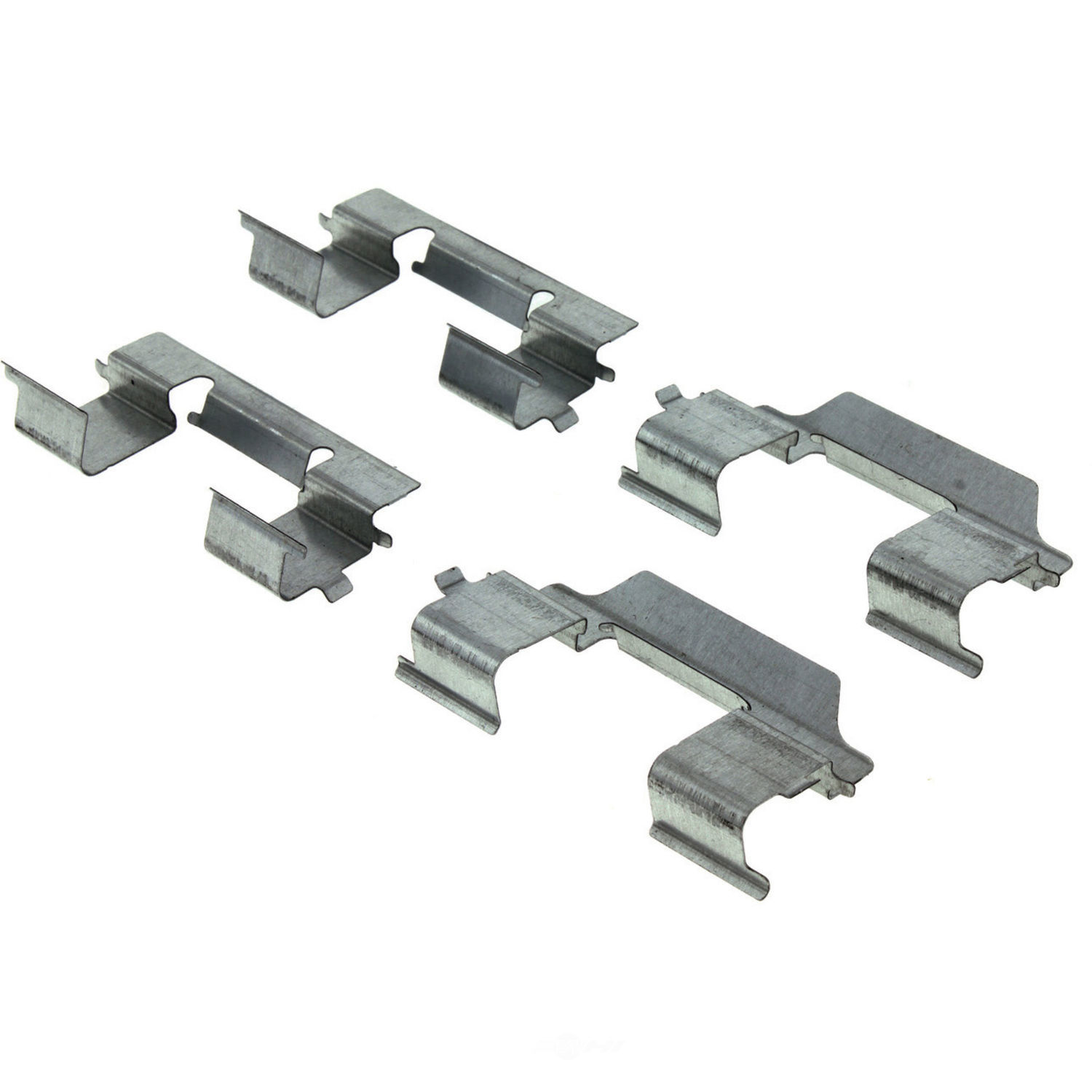 CENTRIC PARTS - Posi-Quiet Ceramic Disc Brake Pad w/Shims & Hardware-Preferred - CEC 105.08830